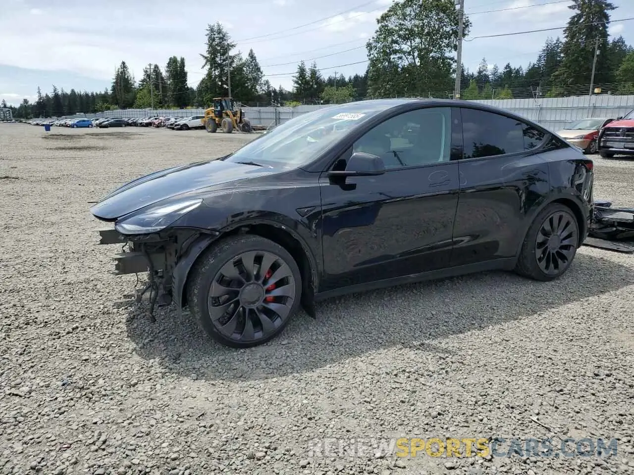1 fotografías del automóvil dañado 7SAYGDEF5RF064183 TESLA MODEL Y 2024