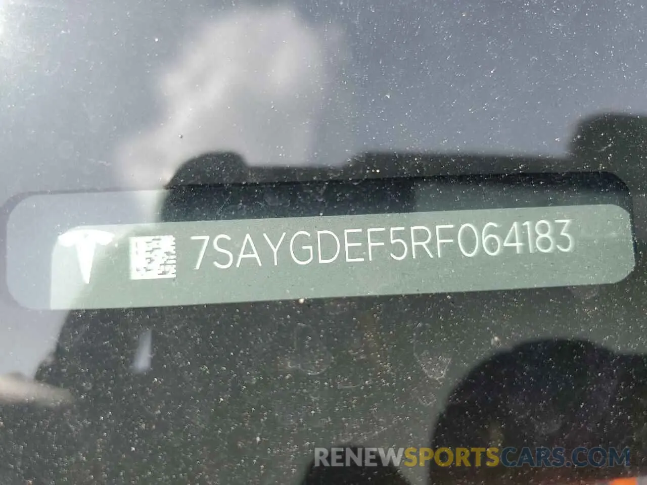 14 fotografías del automóvil dañado 7SAYGDEF5RF064183 TESLA MODEL Y 2024