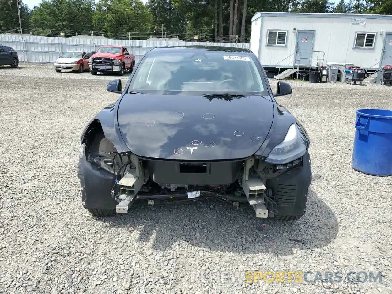 5 fotografías del automóvil dañado 7SAYGDEF5RF064183 TESLA MODEL Y 2024