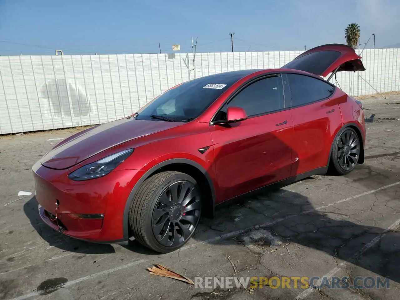 1 fotografías del automóvil dañado 7SAYGDEF5RF072803 TESLA MODEL Y 2024