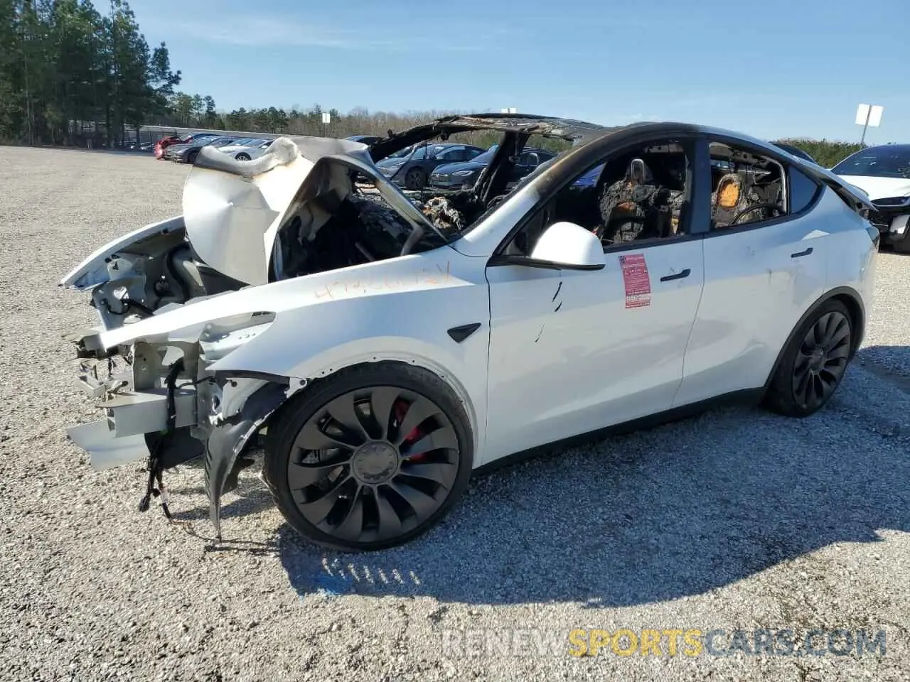 1 fotografías del automóvil dañado 7SAYGDEF5RF183755 TESLA MODEL Y 2024