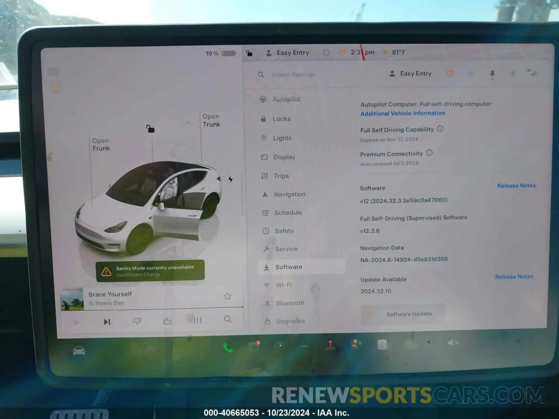 18 fotografías del automóvil dañado 7SAYGDEF6RA262221 TESLA MODEL Y 2024