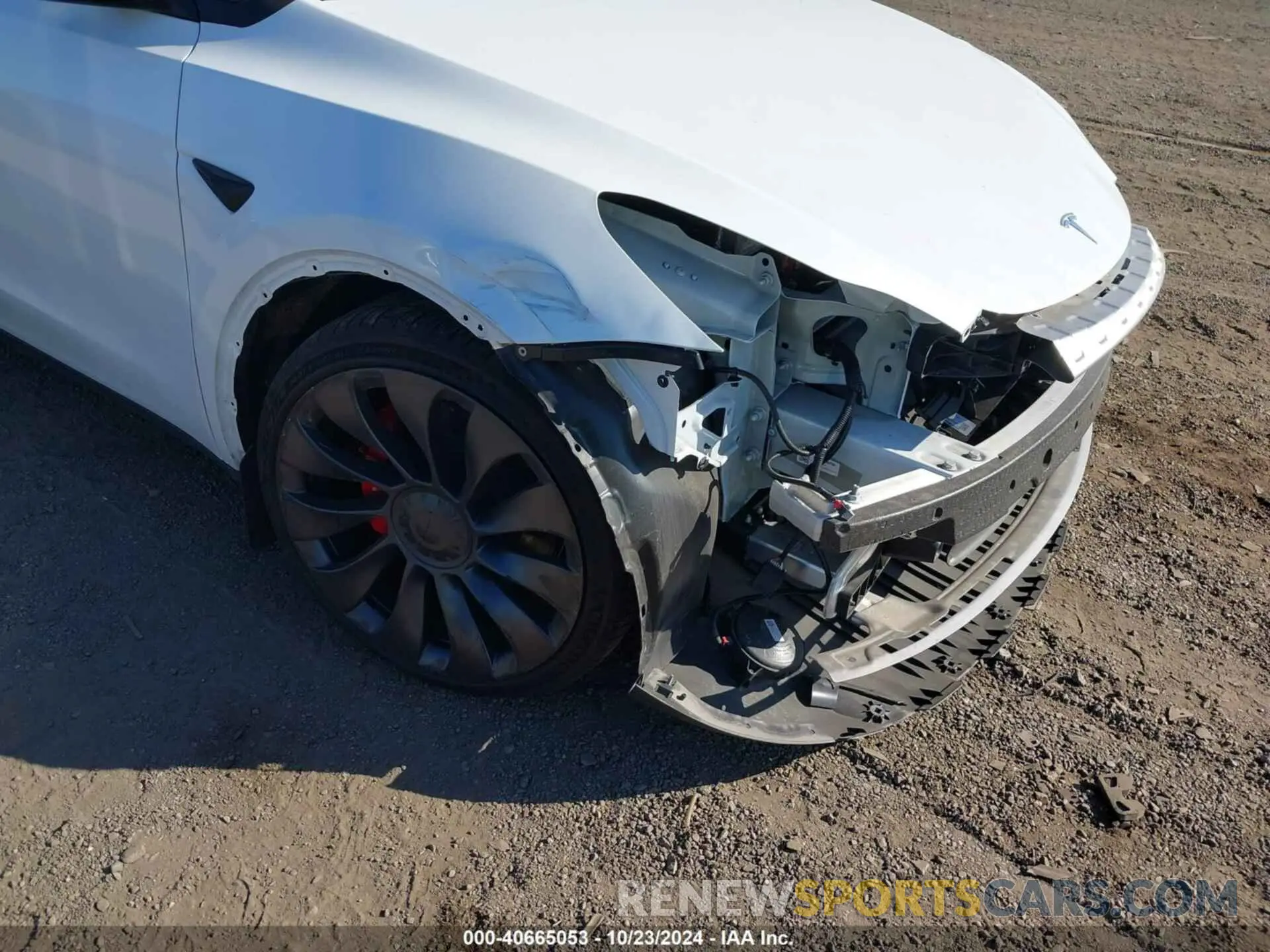 20 fotografías del automóvil dañado 7SAYGDEF6RA262221 TESLA MODEL Y 2024