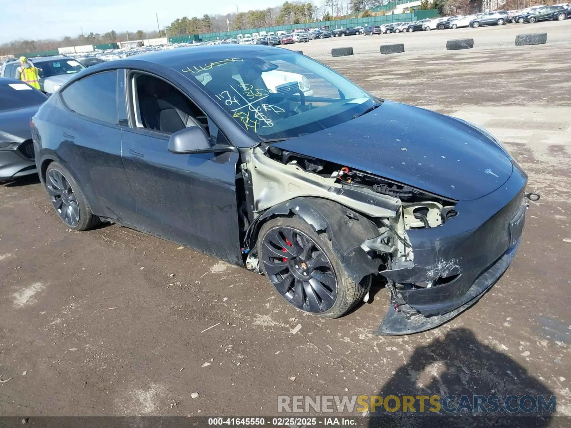 1 fotografías del automóvil dañado 7SAYGDEF6RA266687 TESLA MODEL Y 2024
