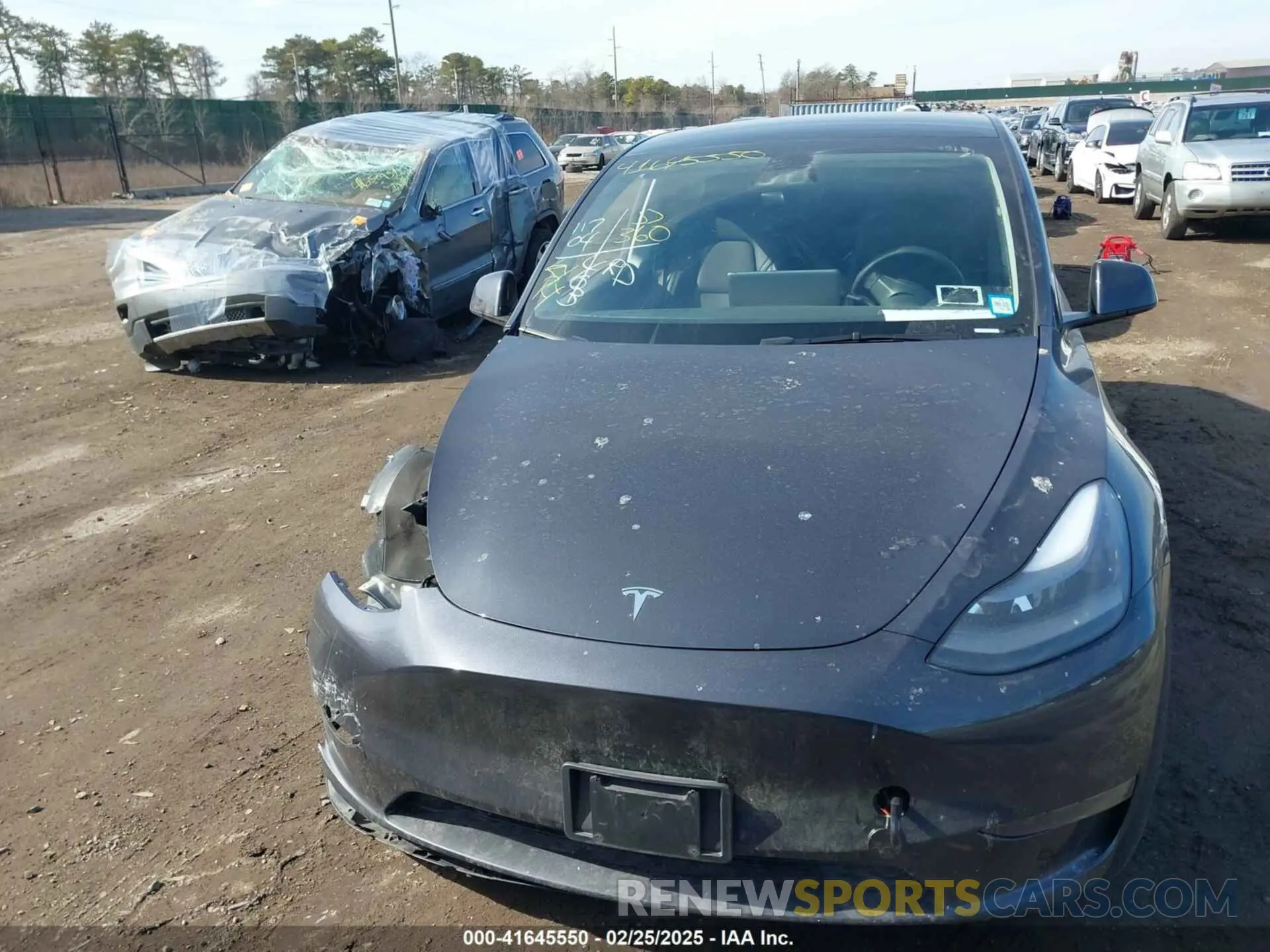 12 fotografías del automóvil dañado 7SAYGDEF6RA266687 TESLA MODEL Y 2024