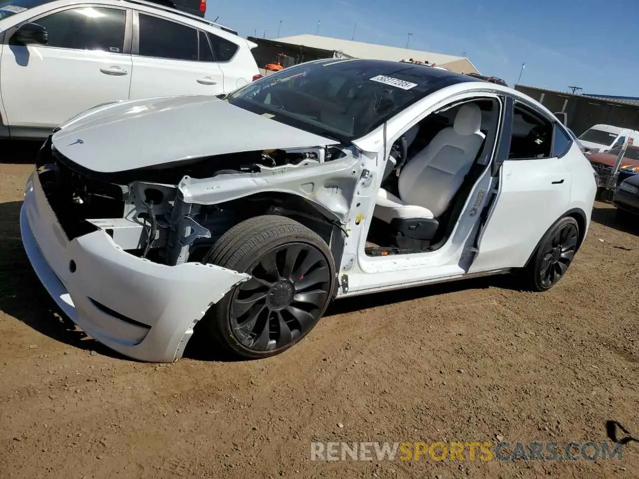1 fotografías del automóvil dañado 7SAYGDEF6RA284171 TESLA MODEL Y 2024