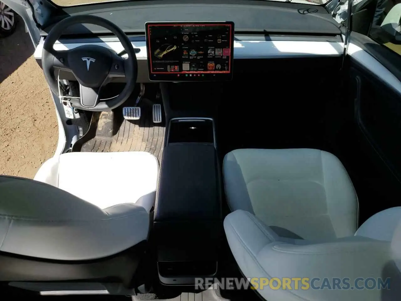 8 fotografías del automóvil dañado 7SAYGDEF6RA284171 TESLA MODEL Y 2024
