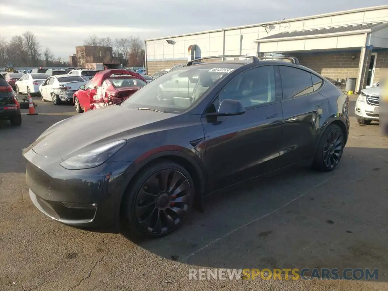 1 fotografías del automóvil dañado 7SAYGDEF6RF024579 TESLA MODEL Y 2024