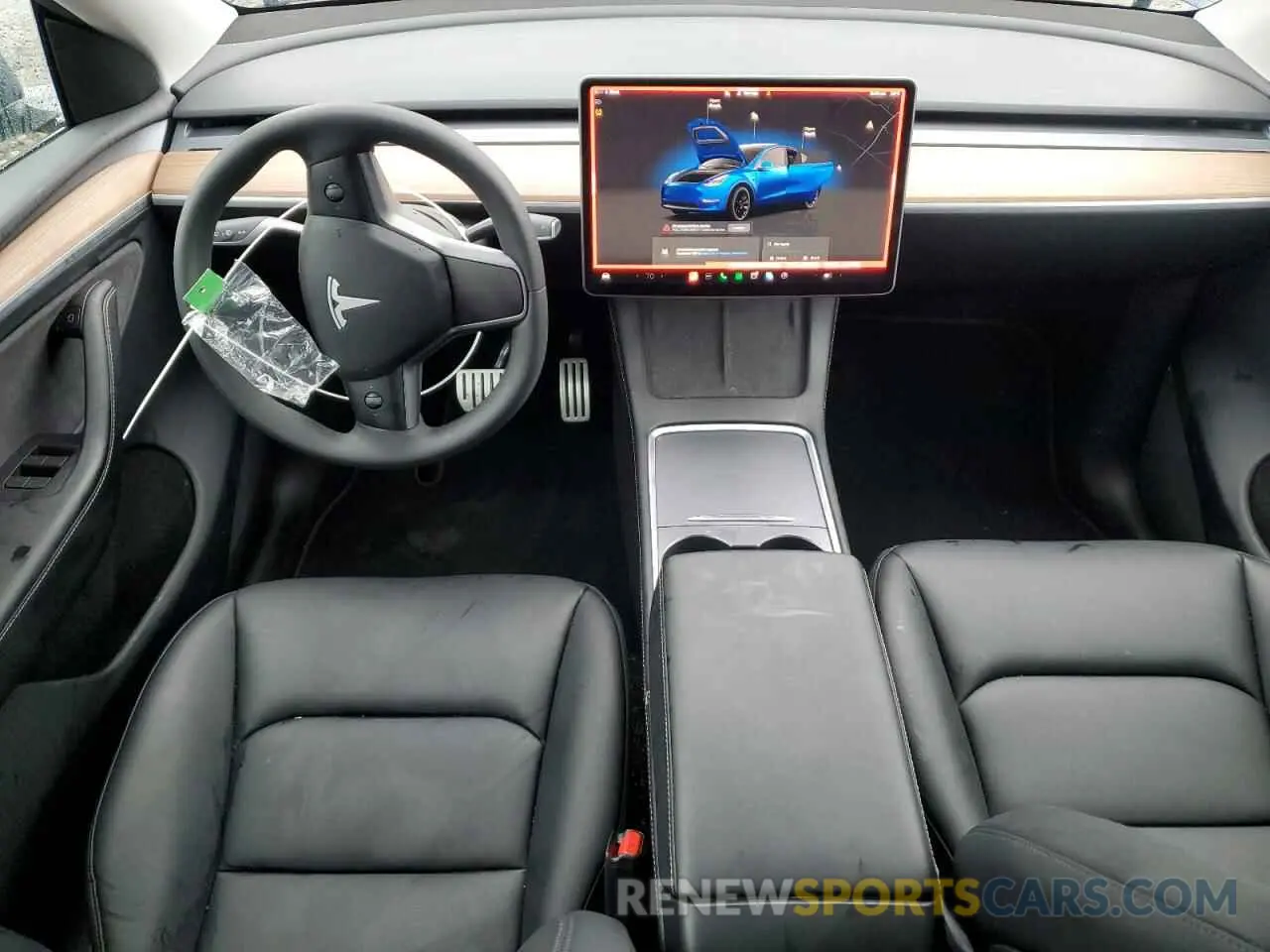 8 fotografías del automóvil dañado 7SAYGDEF8RA303514 TESLA MODEL Y 2024