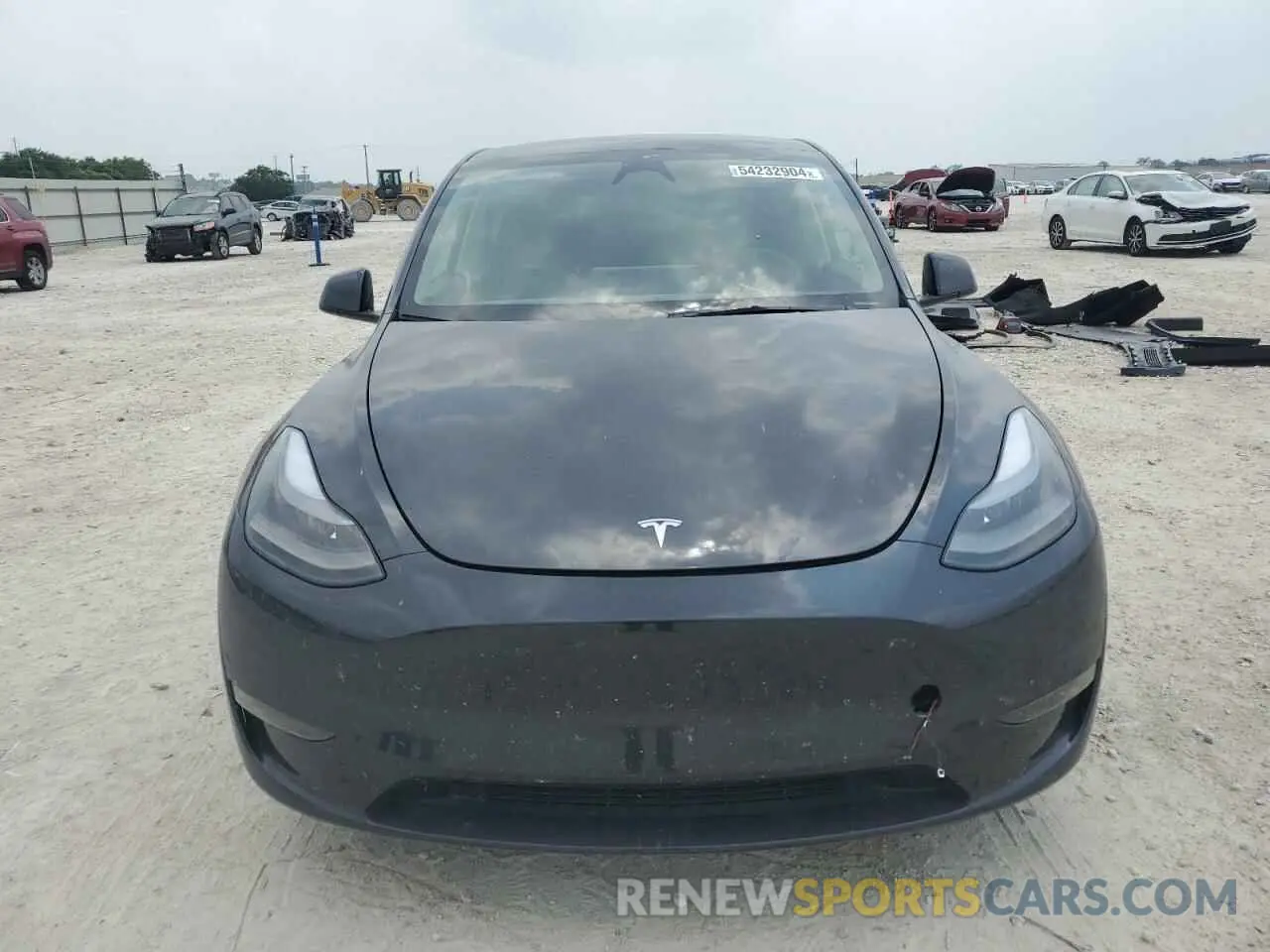 5 fotografías del automóvil dañado 7SAYGDEF8RF037091 TESLA MODEL Y 2024