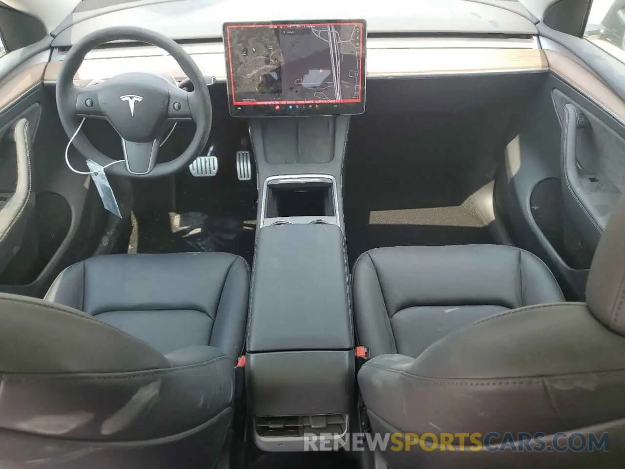8 fotografías del automóvil dañado 7SAYGDEF8RF037091 TESLA MODEL Y 2024