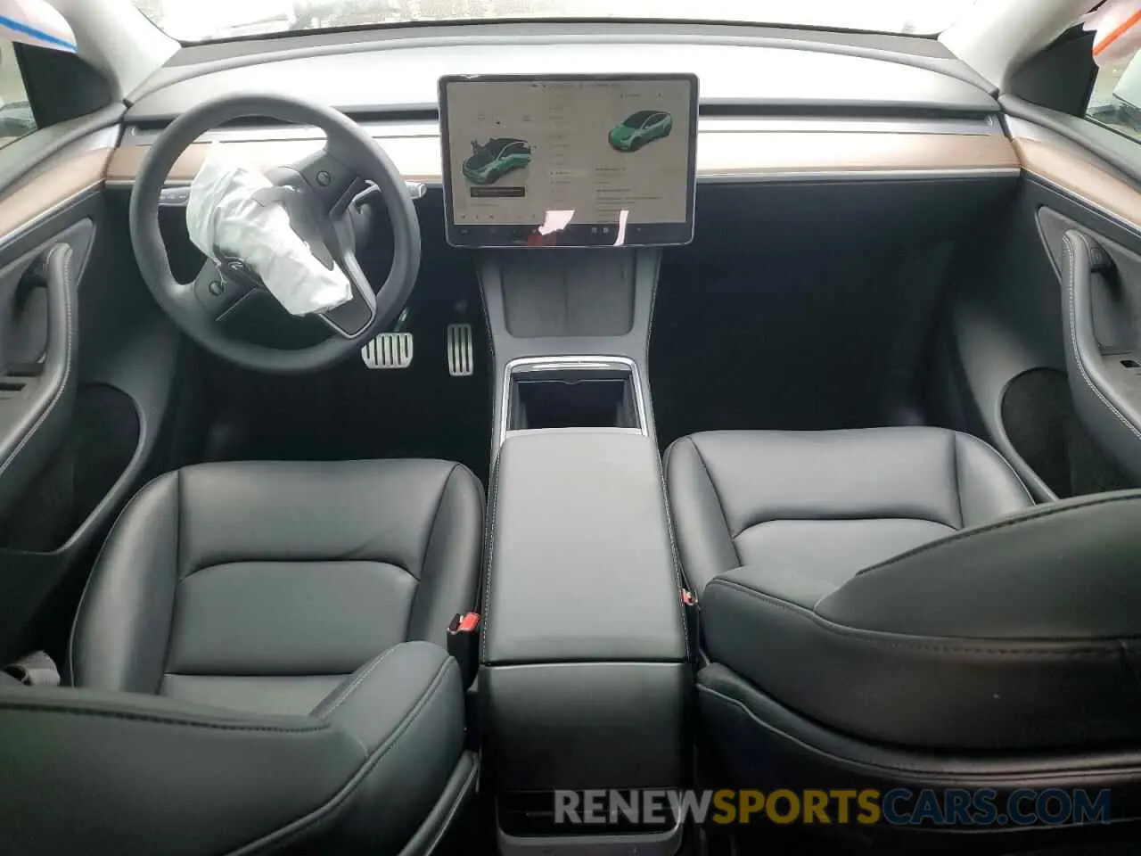8 fotografías del automóvil dañado 7SAYGDEF8RF113876 TESLA MODEL Y 2024
