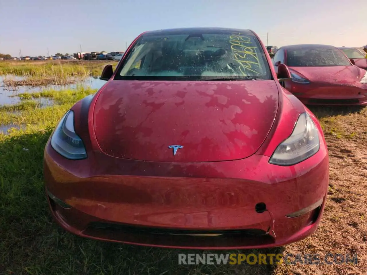 5 fotografías del automóvil dañado 7SAYGDEF9RA263606 TESLA MODEL Y 2024