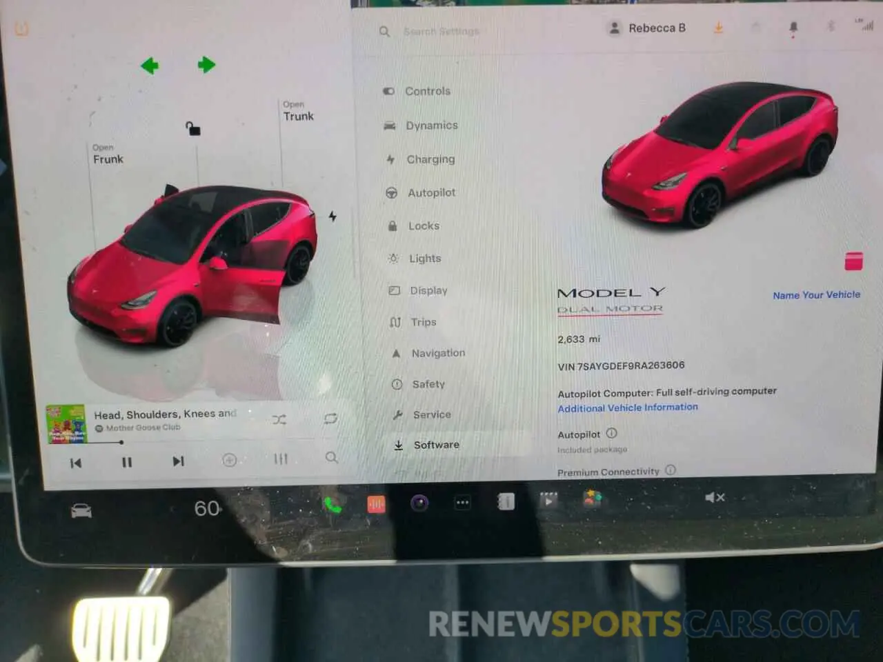 9 fotografías del automóvil dañado 7SAYGDEF9RA263606 TESLA MODEL Y 2024