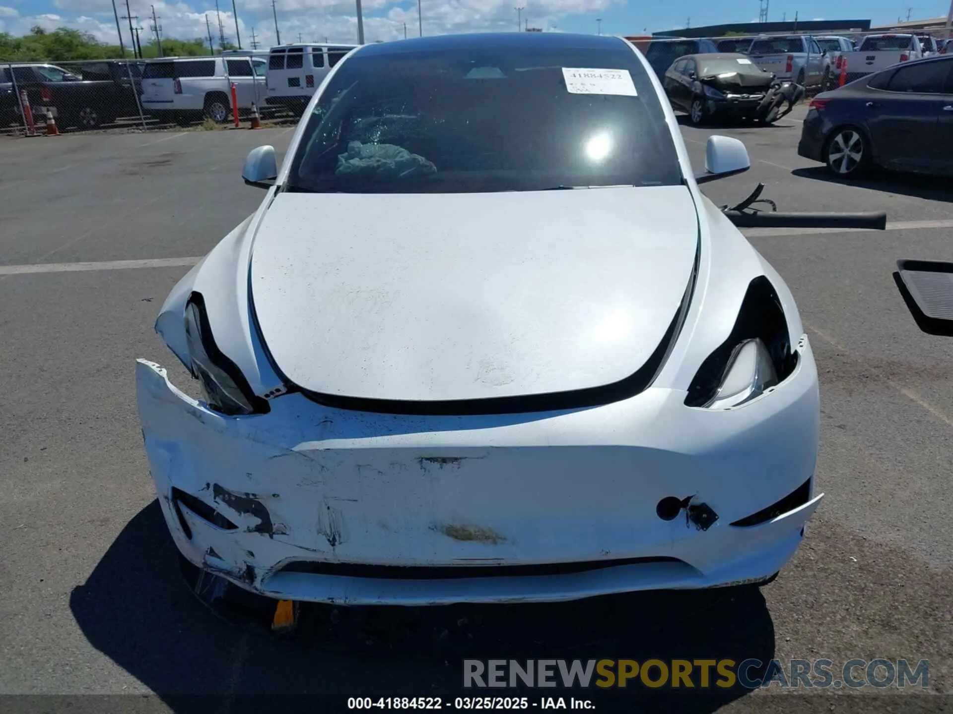 12 fotografías del automóvil dañado 7SAYGDEF9RF062033 TESLA MODEL Y 2024