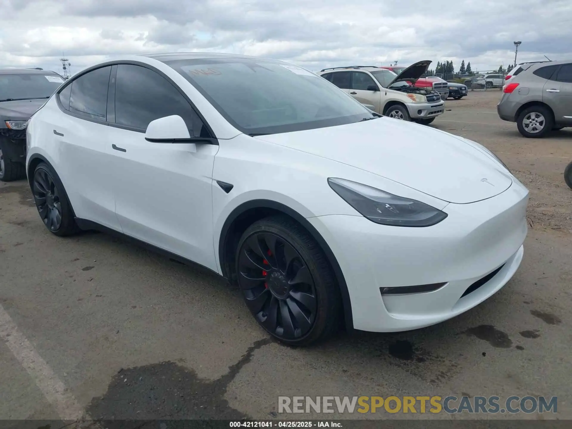 1 fotografías del automóvil dañado 7SAYGDEFXRF170662 TESLA MODEL Y 2024