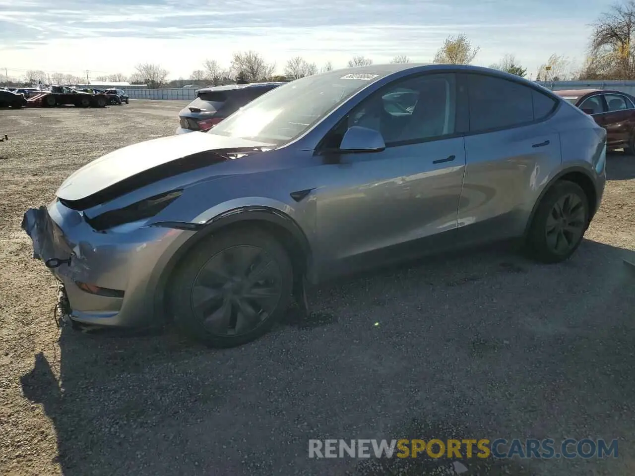 1 fotografías del automóvil dañado LRWYGDFD6RC673223 TESLA MODEL Y 2024