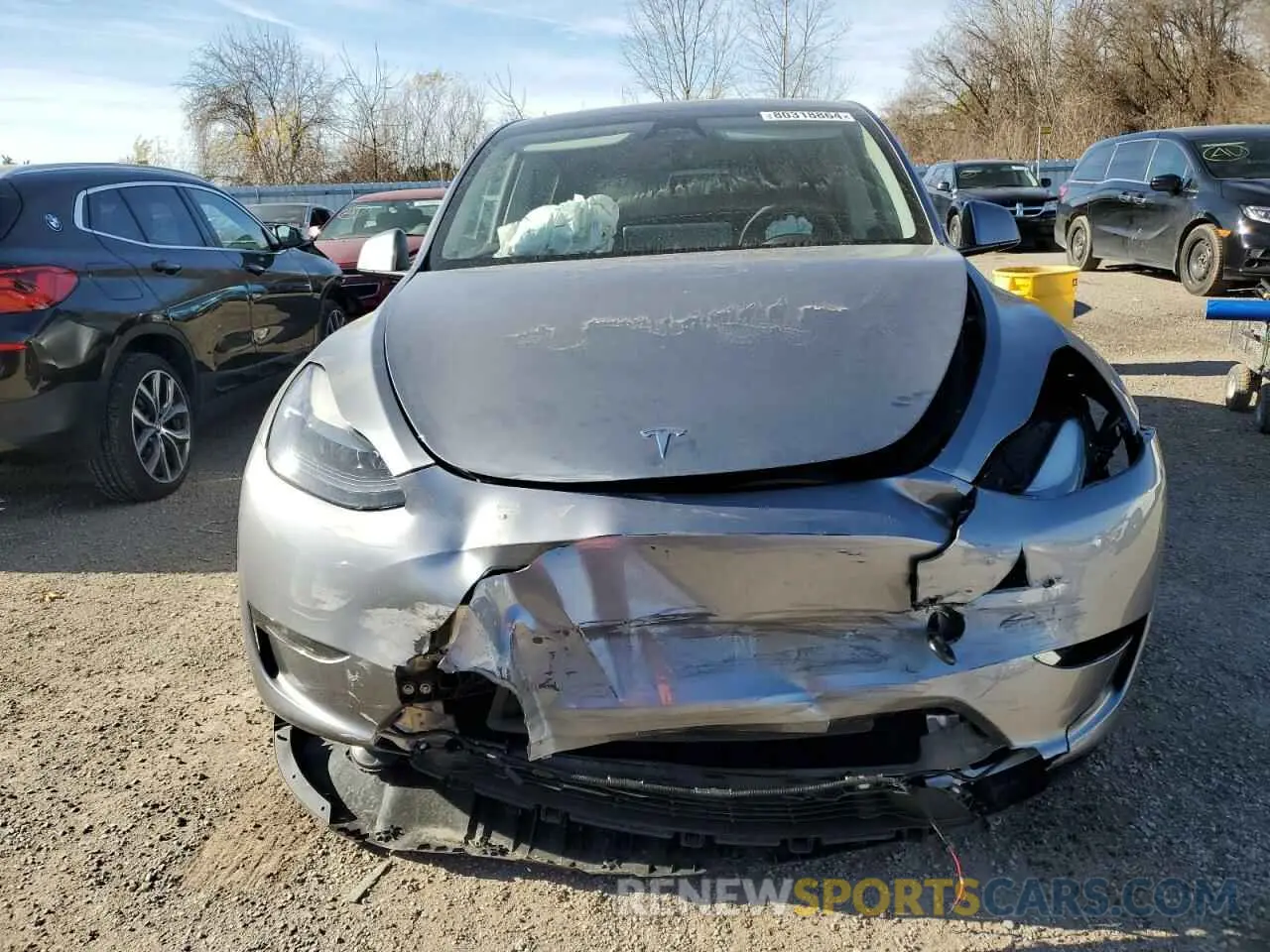 5 fotografías del automóvil dañado LRWYGDFD6RC673223 TESLA MODEL Y 2024