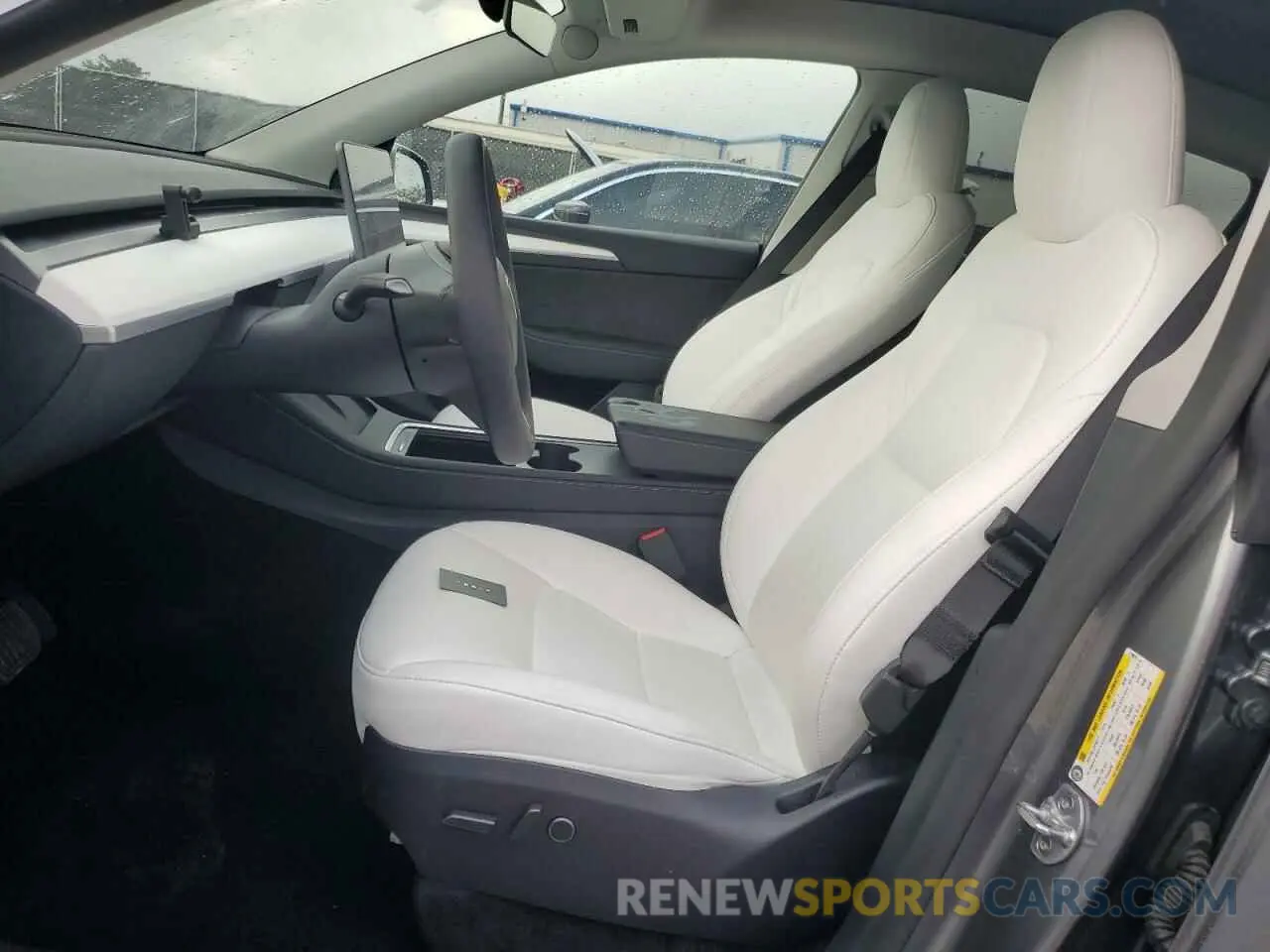 7 fotografías del automóvil dañado 7SAYGAEE1SF219078 TESLA MODEL Y 2025