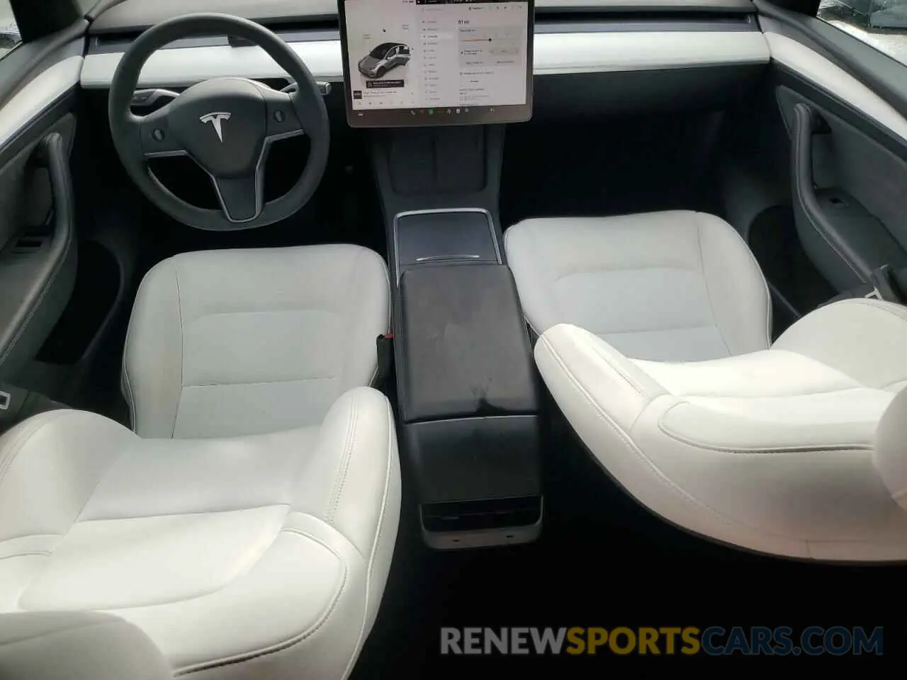 8 fotografías del automóvil dañado 7SAYGAEE1SF219078 TESLA MODEL Y 2025