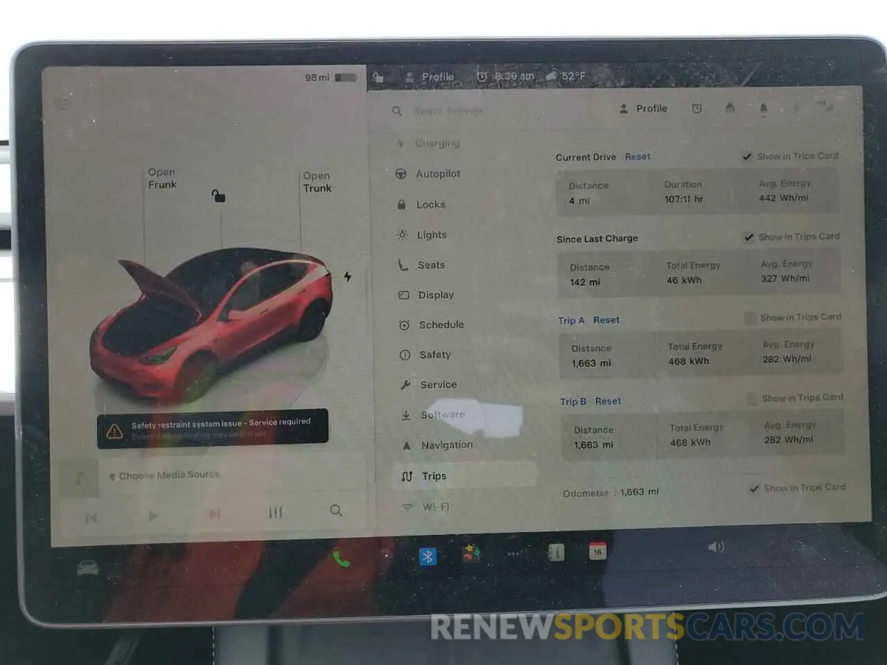 9 fotografías del automóvil dañado 7SAYGAEE2SF312868 TESLA MODEL Y 2025