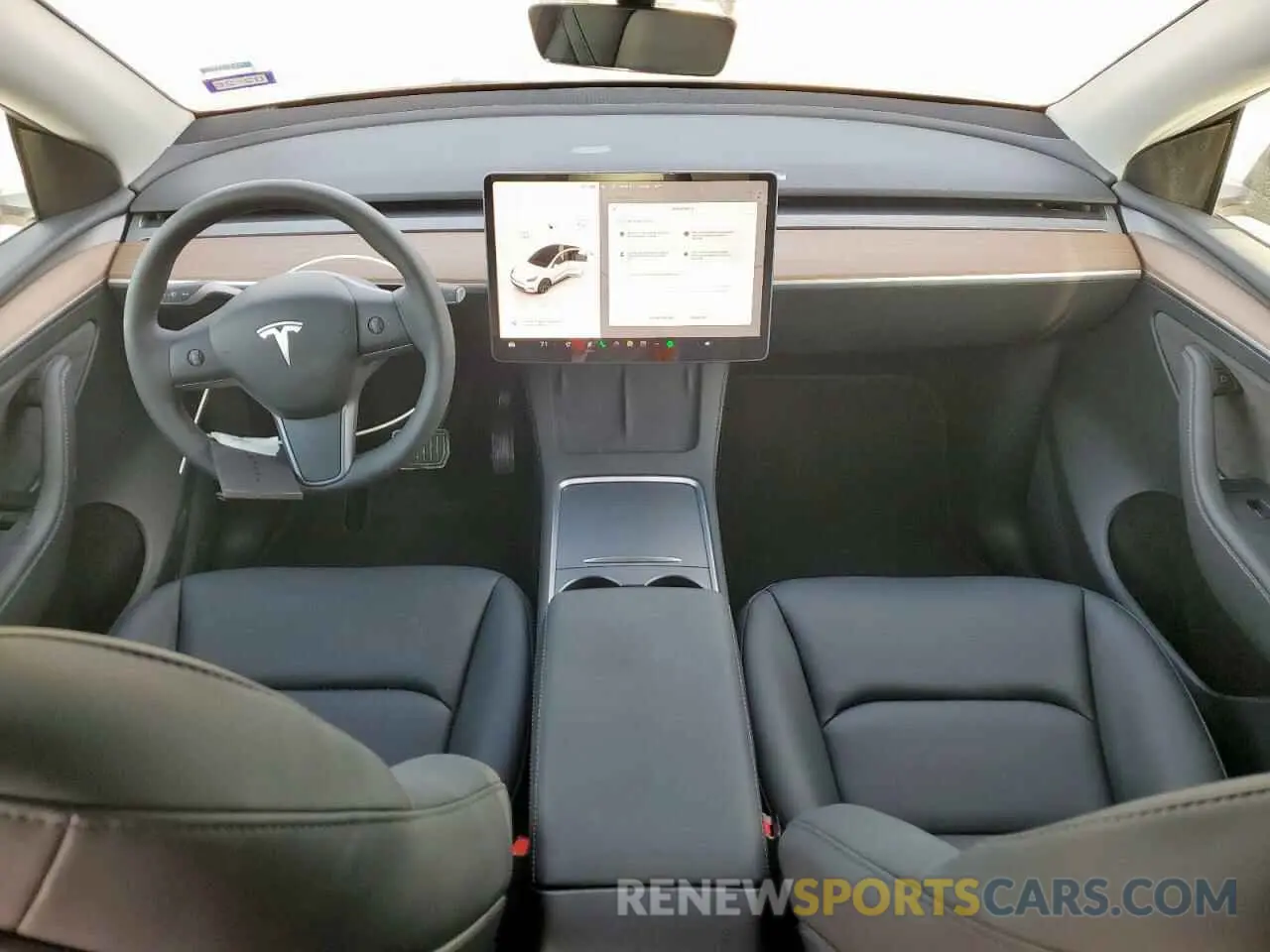 8 fotografías del automóvil dañado 7SAYGAEE5SF287996 TESLA MODEL Y 2025