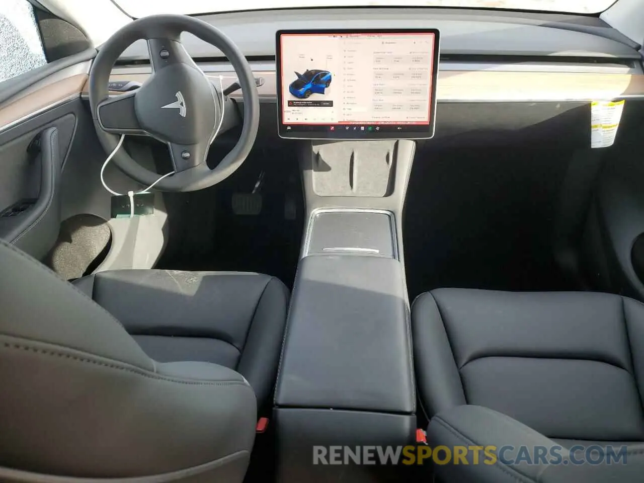 8 fotografías del automóvil dañado 7SAYGAEE8SF262557 TESLA MODEL Y 2025