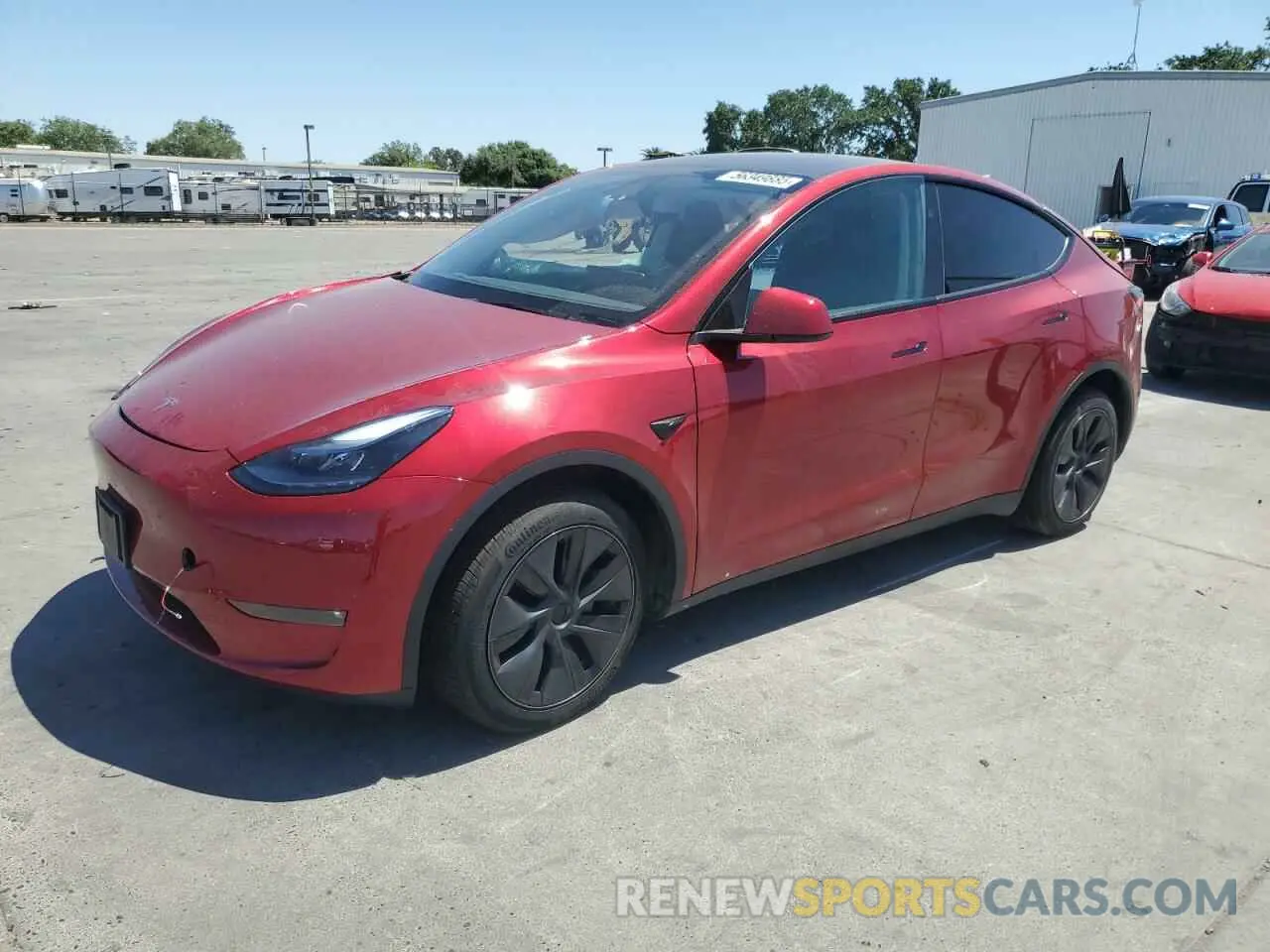 1 fotografías del automóvil dañado 7SAYGAEEXSF279327 TESLA MODEL Y 2025