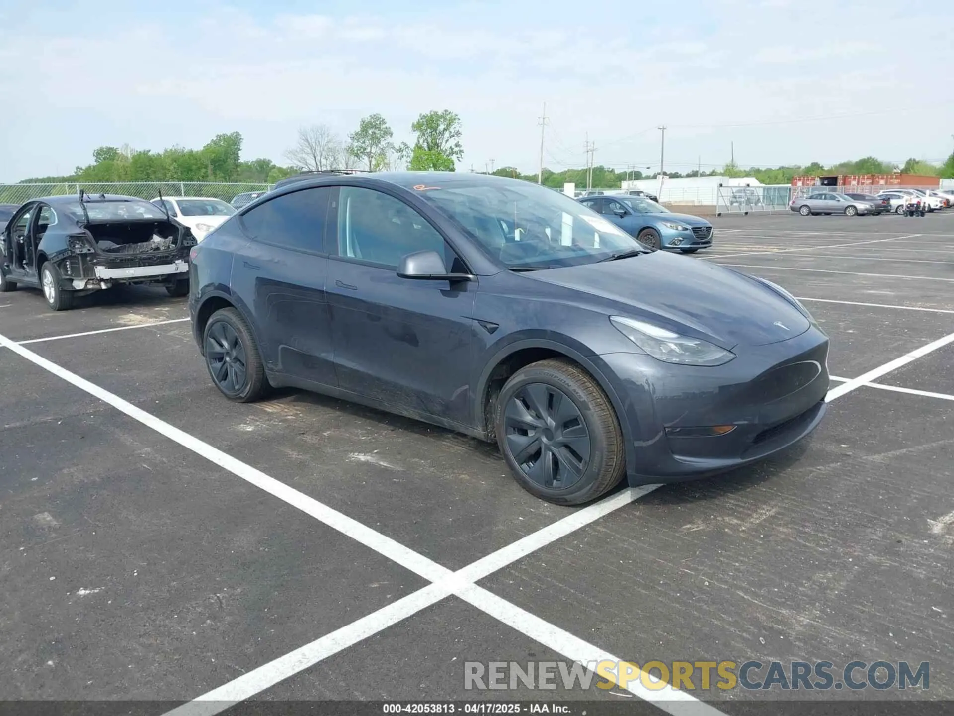 1 fotografías del automóvil dañado 7SAYGDED0SA354137 TESLA MODEL Y 2025