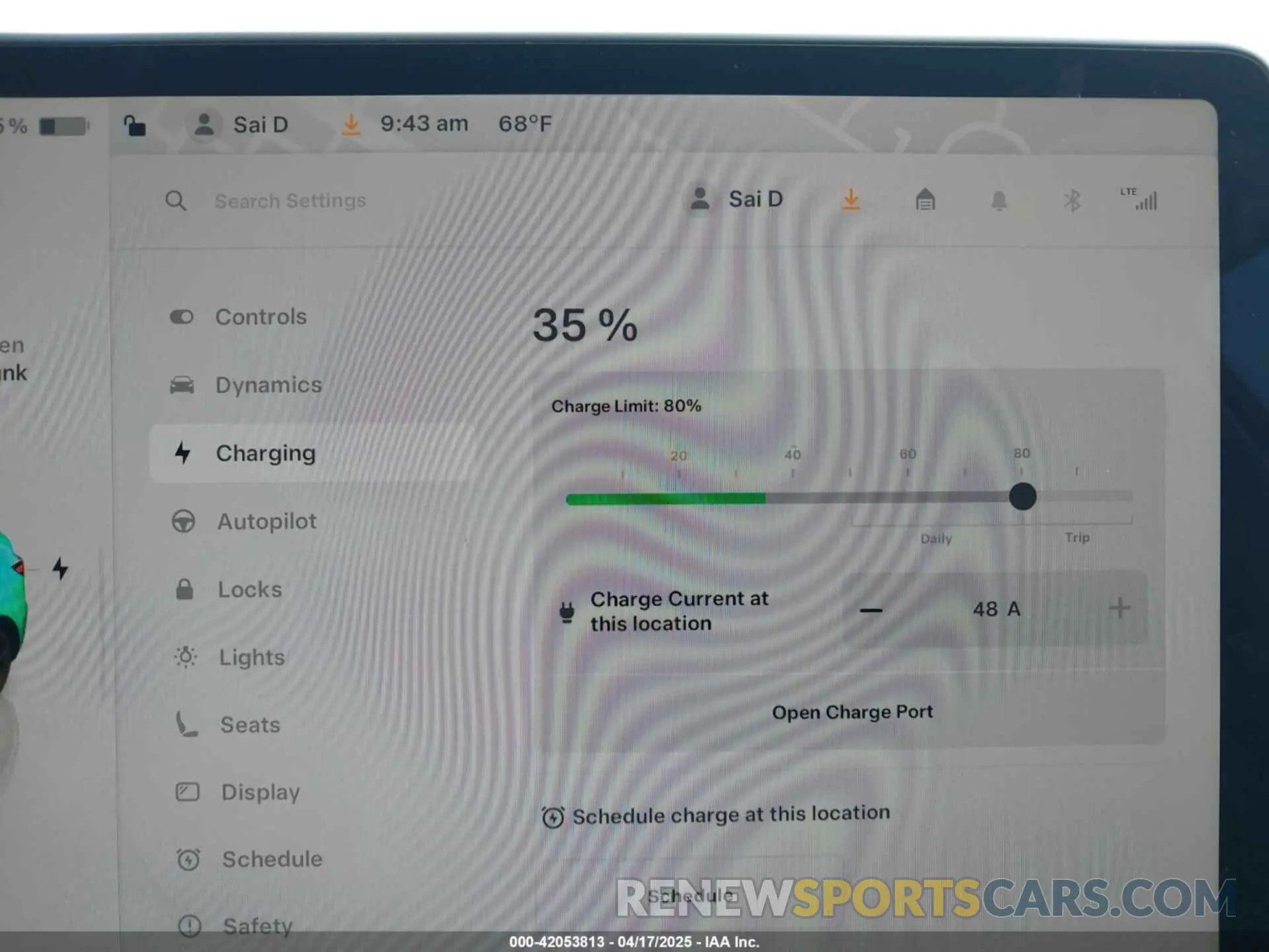 17 fotografías del automóvil dañado 7SAYGDED0SA354137 TESLA MODEL Y 2025
