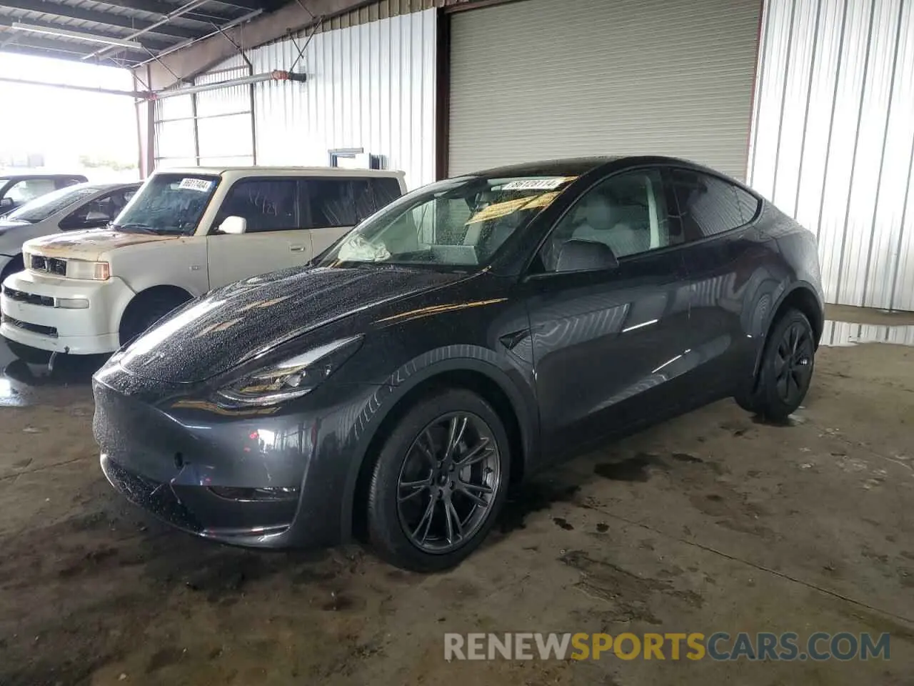 1 fotografías del automóvil dañado 7SAYGDED0SF262044 TESLA MODEL Y 2025