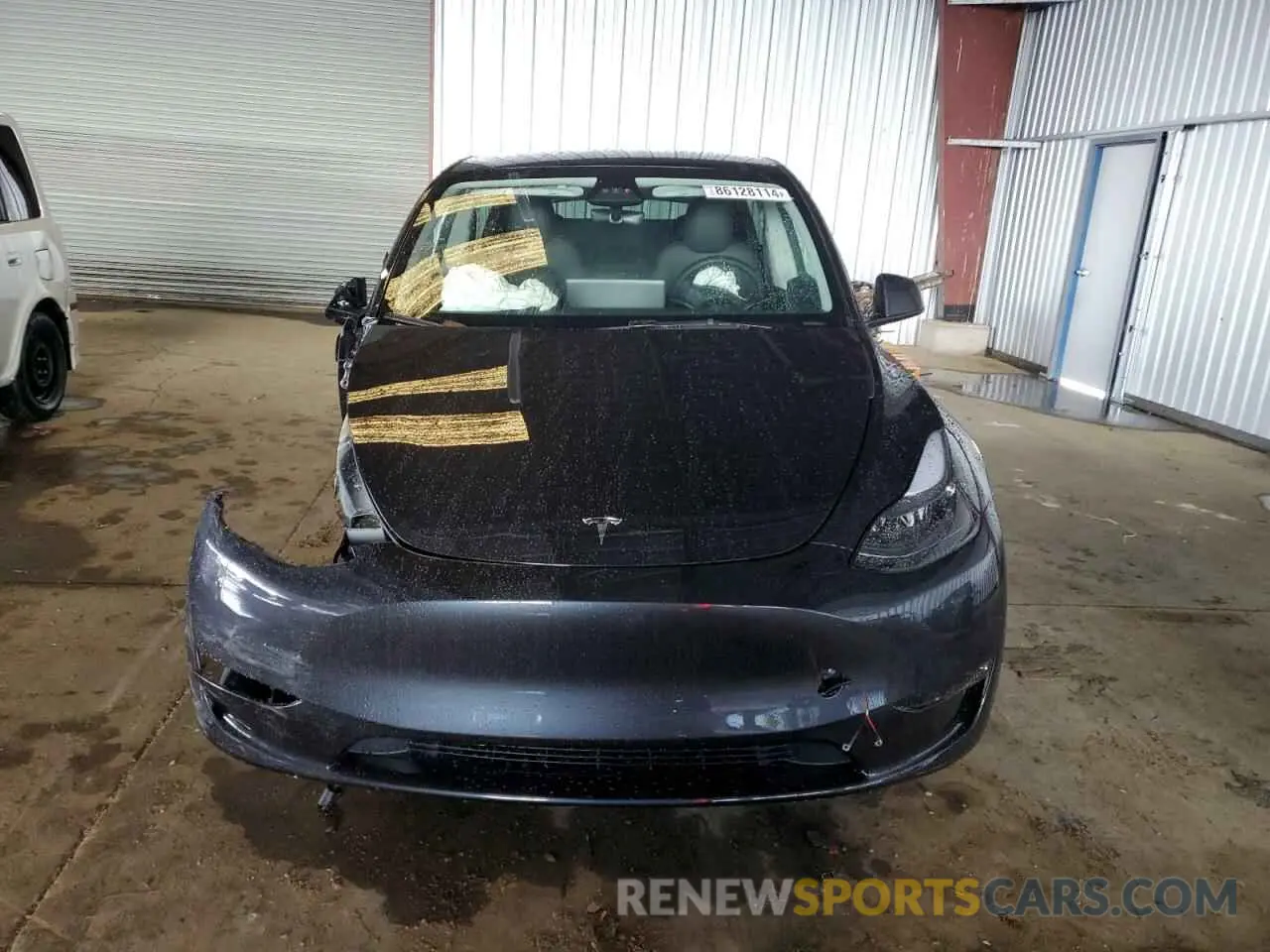 5 fotografías del automóvil dañado 7SAYGDED0SF262044 TESLA MODEL Y 2025