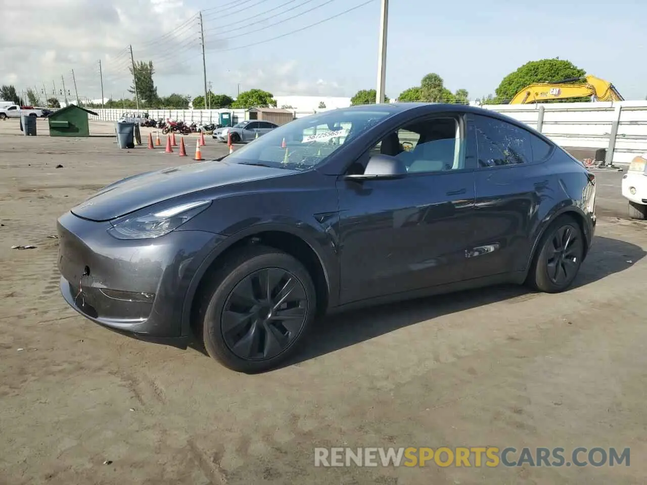 1 fotografías del automóvil dañado 7SAYGDED2SA374423 TESLA MODEL Y 2025