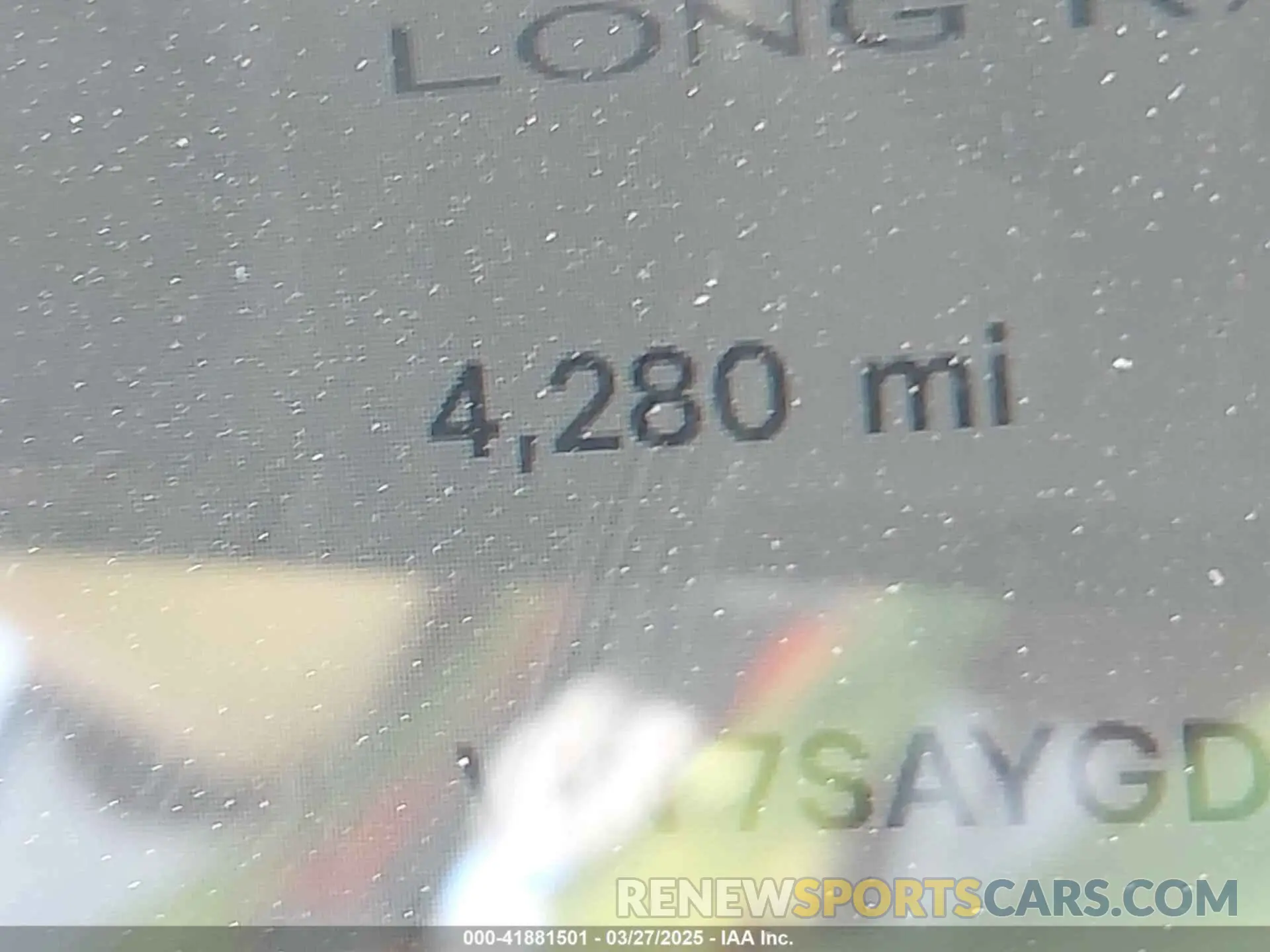 14 fotografías del automóvil dañado 7SAYGDED4SA357476 TESLA MODEL Y 2025