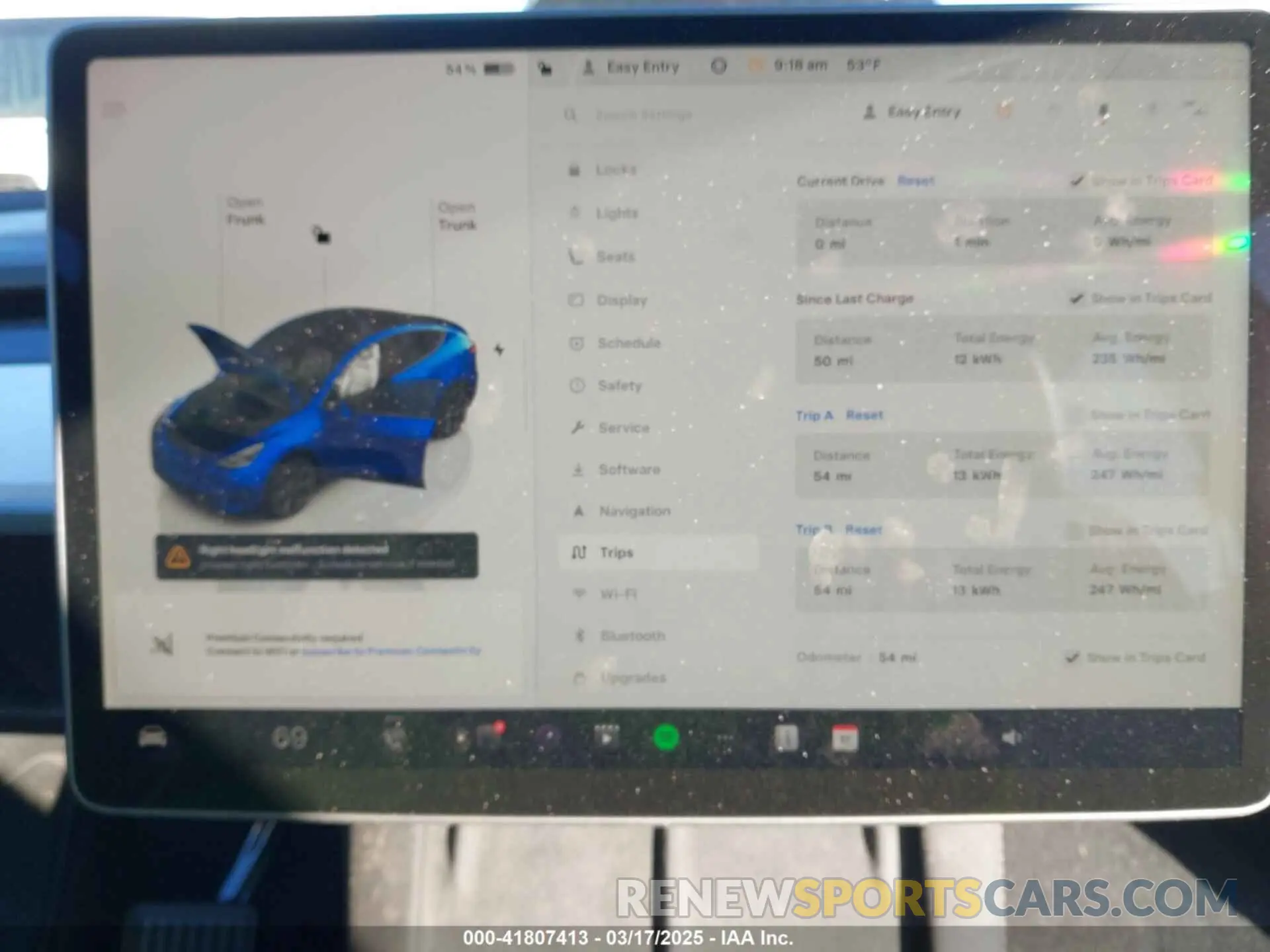 16 fotografías del automóvil dañado 7SAYGDED5SA374626 TESLA MODEL Y 2025