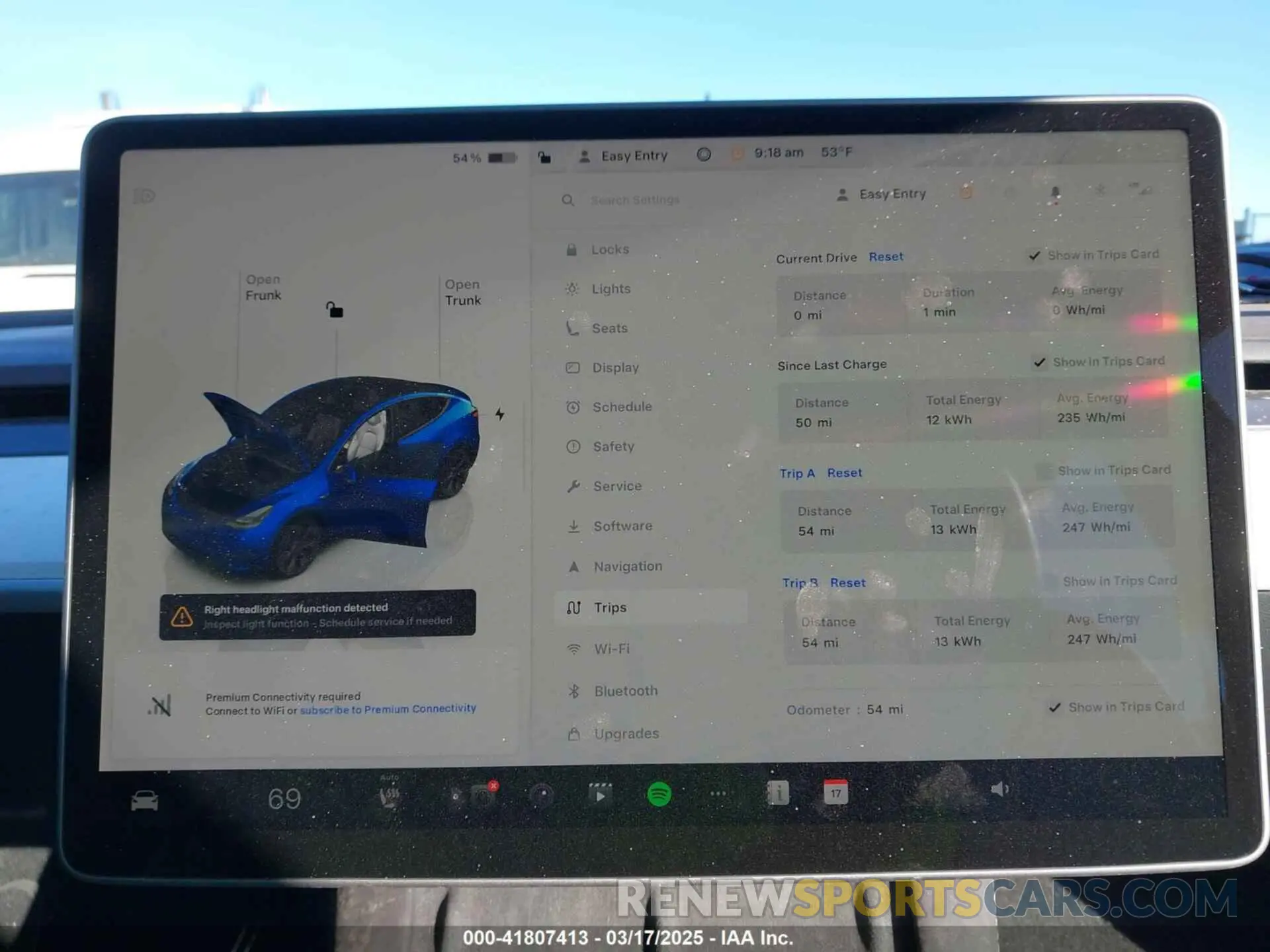 19 fotografías del automóvil dañado 7SAYGDED5SA374626 TESLA MODEL Y 2025