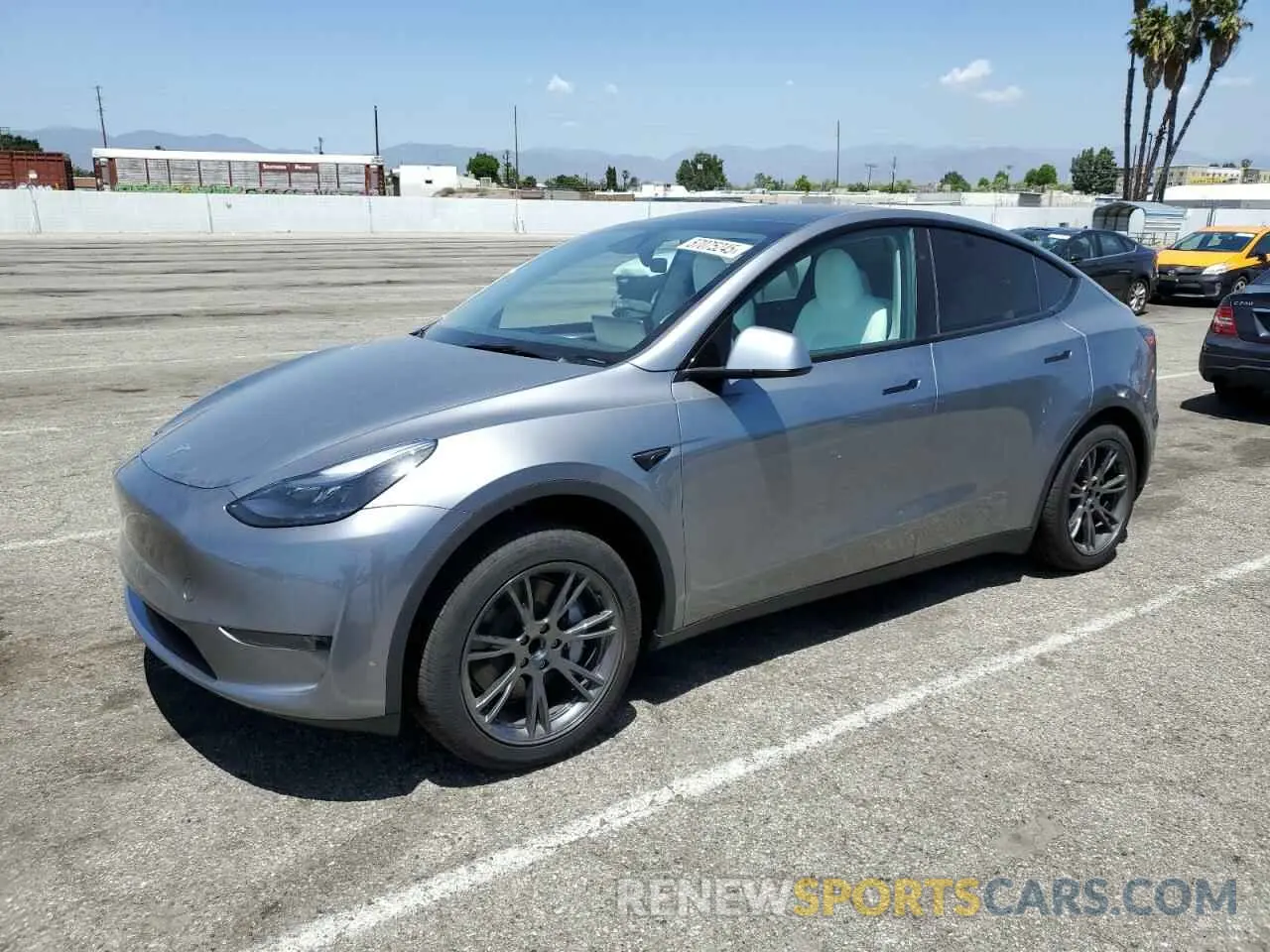 1 fotografías del automóvil dañado 7SAYGDED6SF253901 TESLA MODEL Y 2025