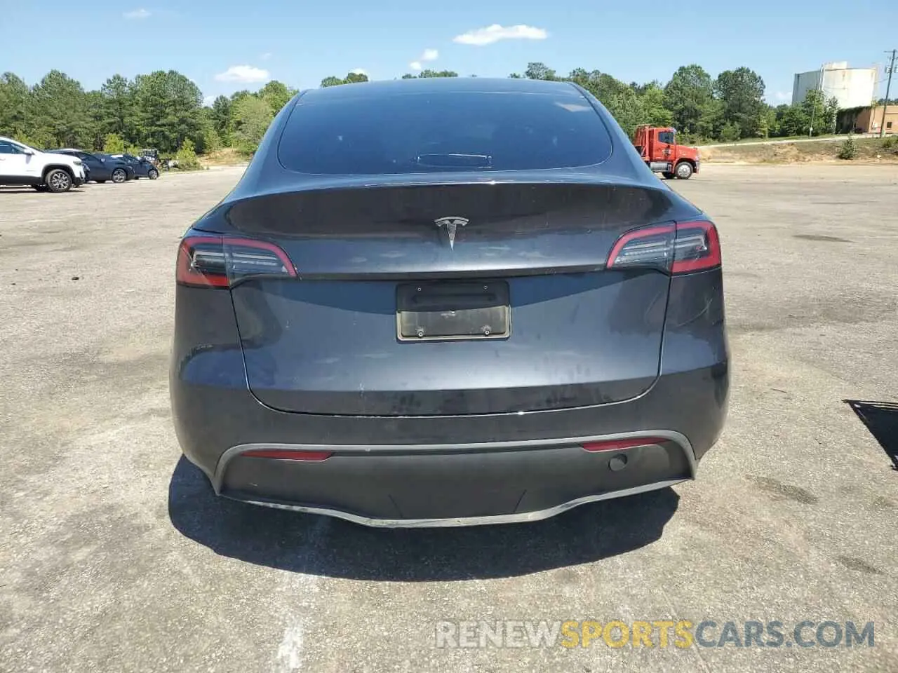 6 fotografías del automóvil dañado 7SAYGDED7SA348741 TESLA MODEL Y 2025