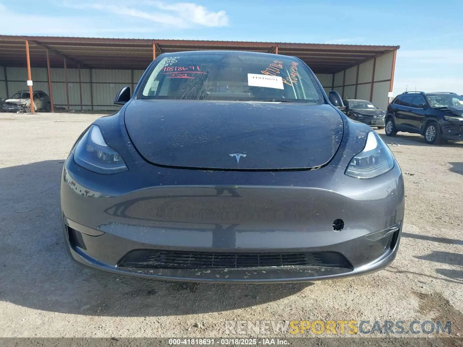 11 fotografías del automóvil dañado 7SAYGDED7SA354104 TESLA MODEL Y 2025