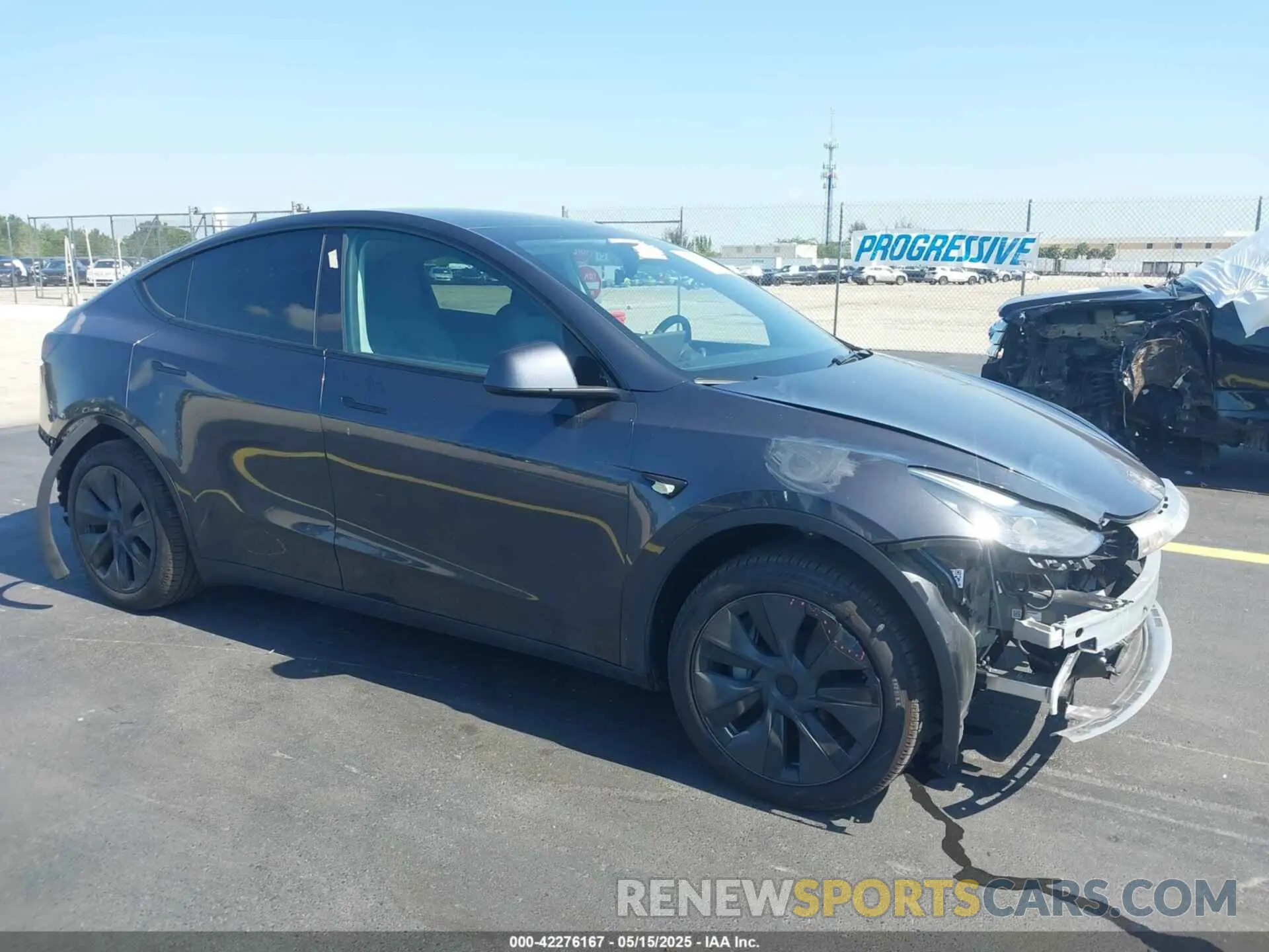 1 fotografías del automóvil dañado 7SAYGDED8SA371543 TESLA MODEL Y 2025