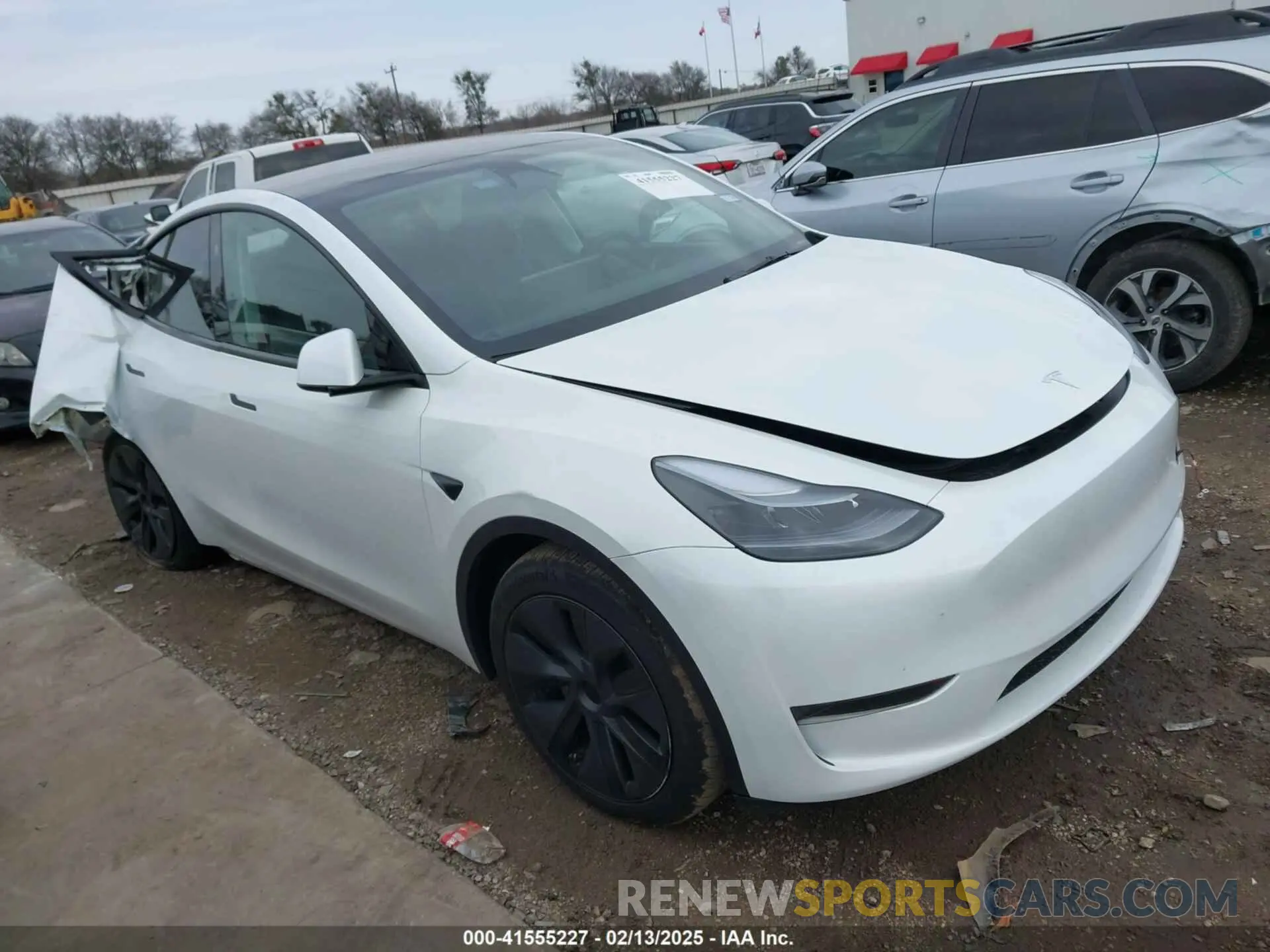 1 fotografías del automóvil dañado 7SAYGDED9SA357876 TESLA MODEL Y 2025