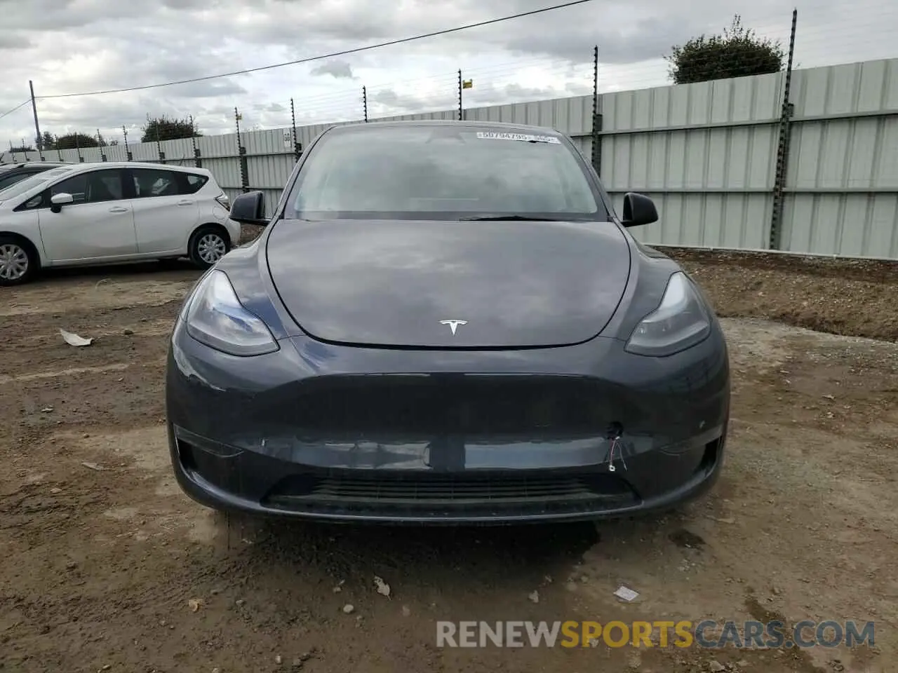 5 fotografías del automóvil dañado 7SAYGDED9SF256291 TESLA MODEL Y 2025