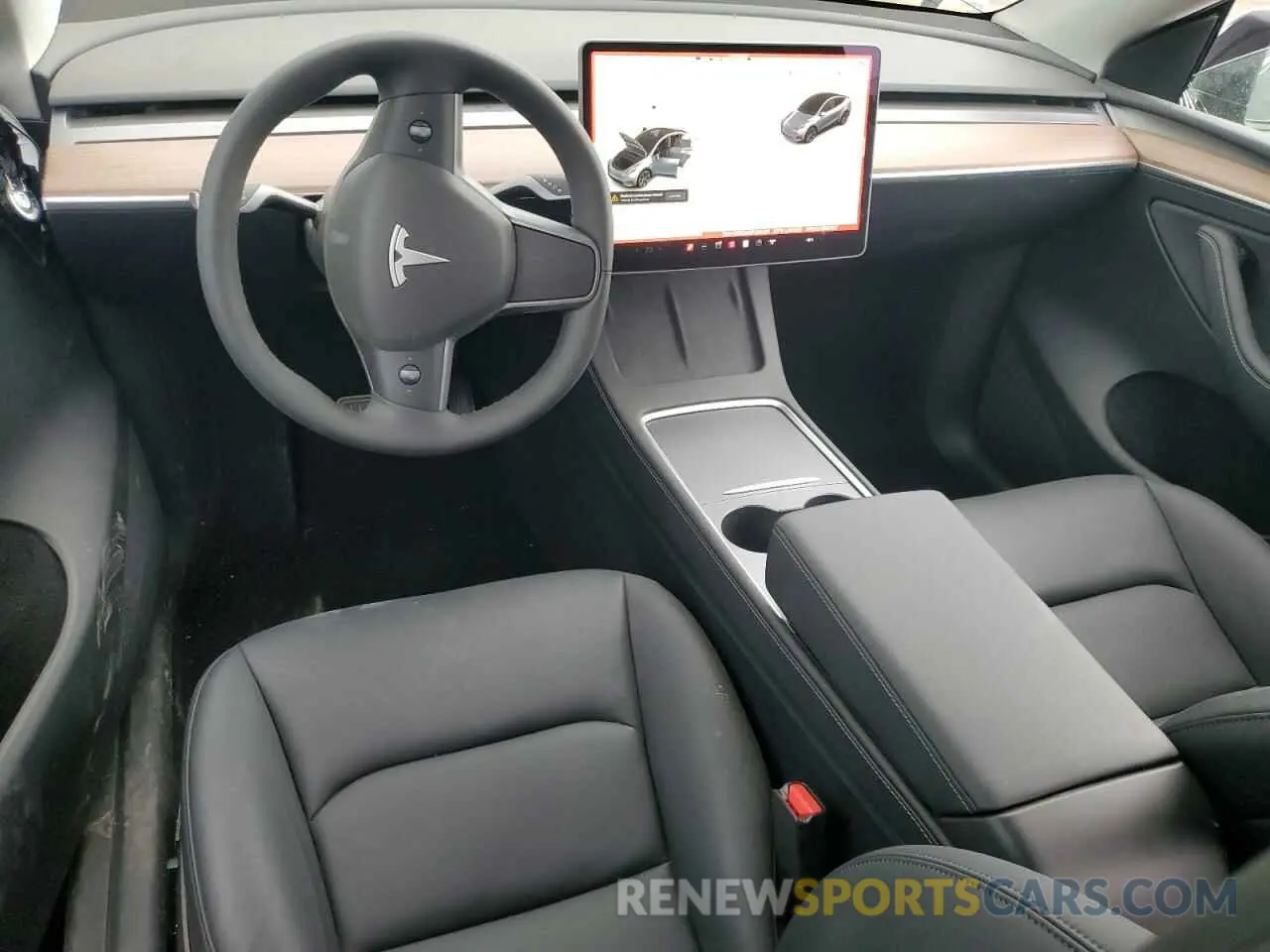 8 fotografías del automóvil dañado 7SAYGDED9SF256291 TESLA MODEL Y 2025