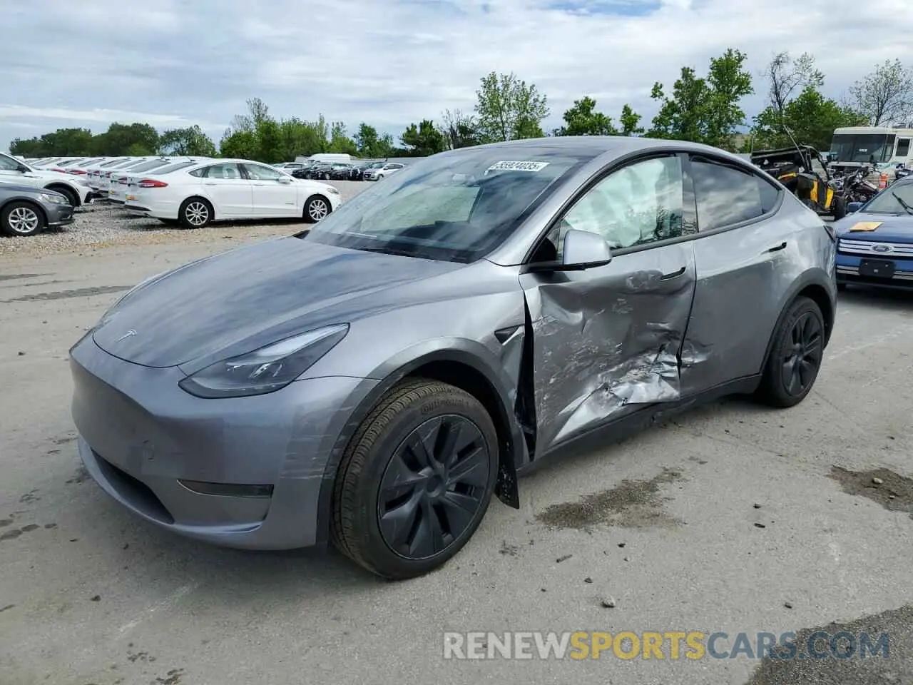 1 fotografías del automóvil dañado 7SAYGDEDXSF223719 TESLA MODEL Y 2025