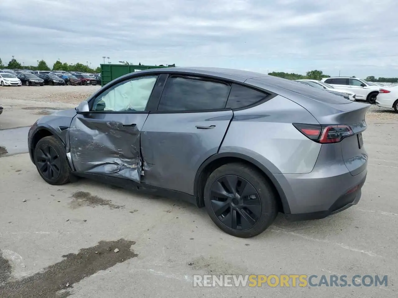 2 fotografías del automóvil dañado 7SAYGDEDXSF223719 TESLA MODEL Y 2025
