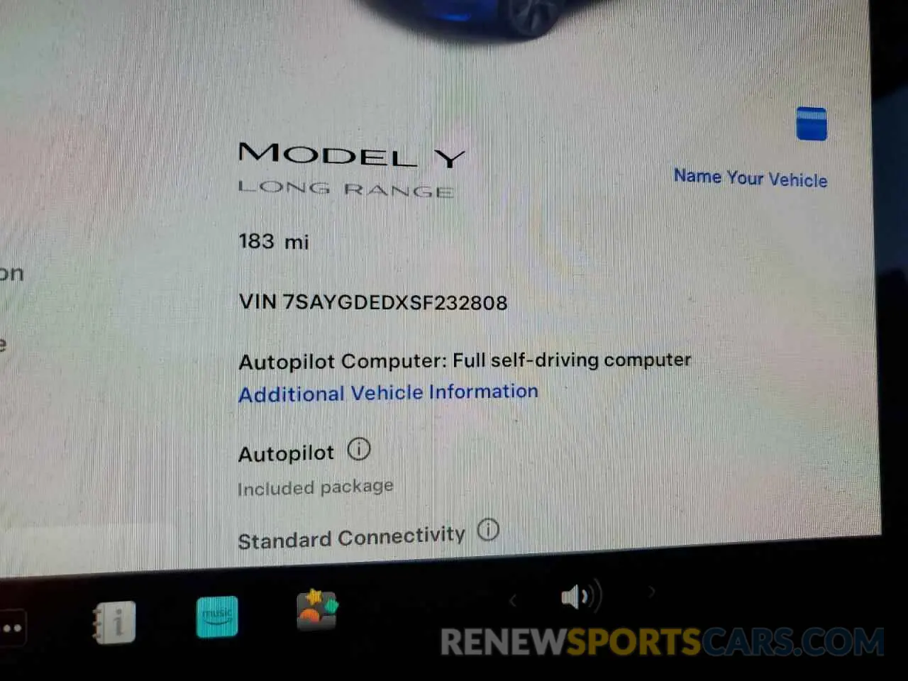 9 fotografías del automóvil dañado 7SAYGDEDXSF232808 TESLA MODEL Y 2025