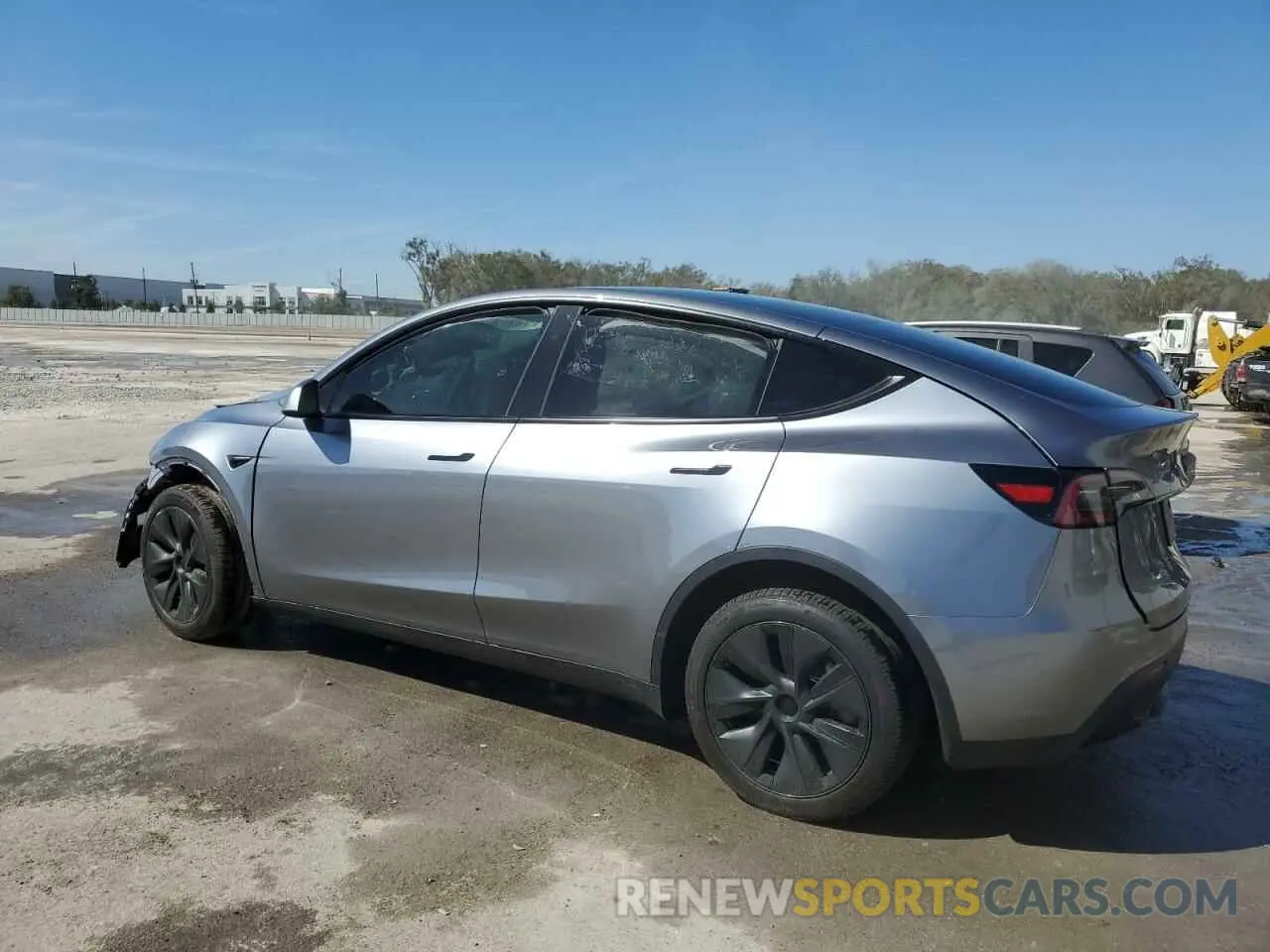 2 fotografías del automóvil dañado 7SAYGDEE0SA350114 TESLA MODEL Y 2025
