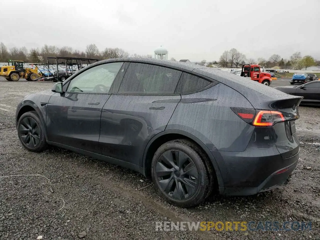 2 fotografías del automóvil dañado 7SAYGDEE1SA353779 TESLA MODEL Y 2025