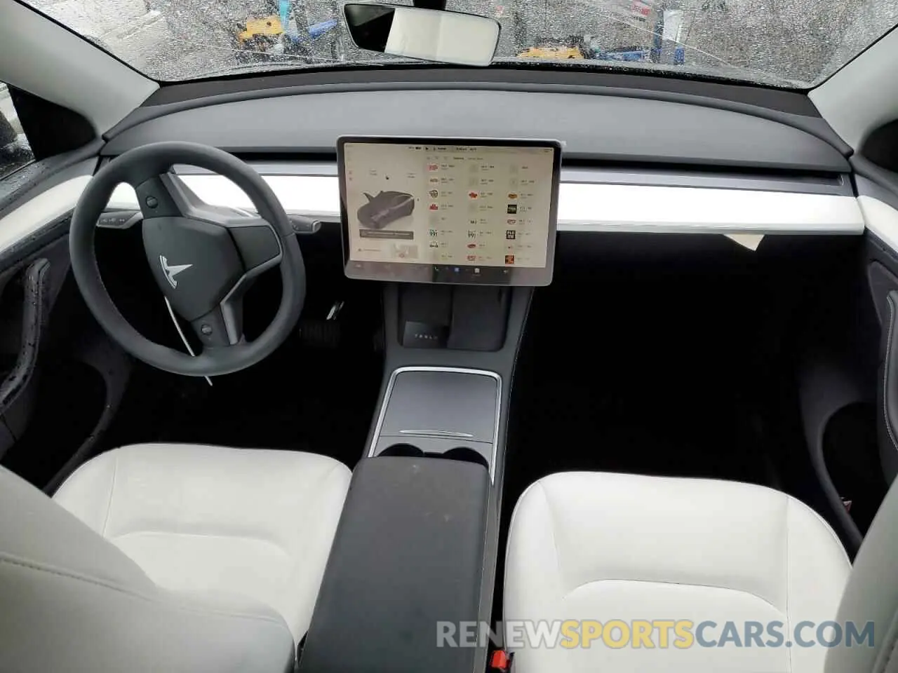 8 fotografías del automóvil dañado 7SAYGDEE1SA353779 TESLA MODEL Y 2025