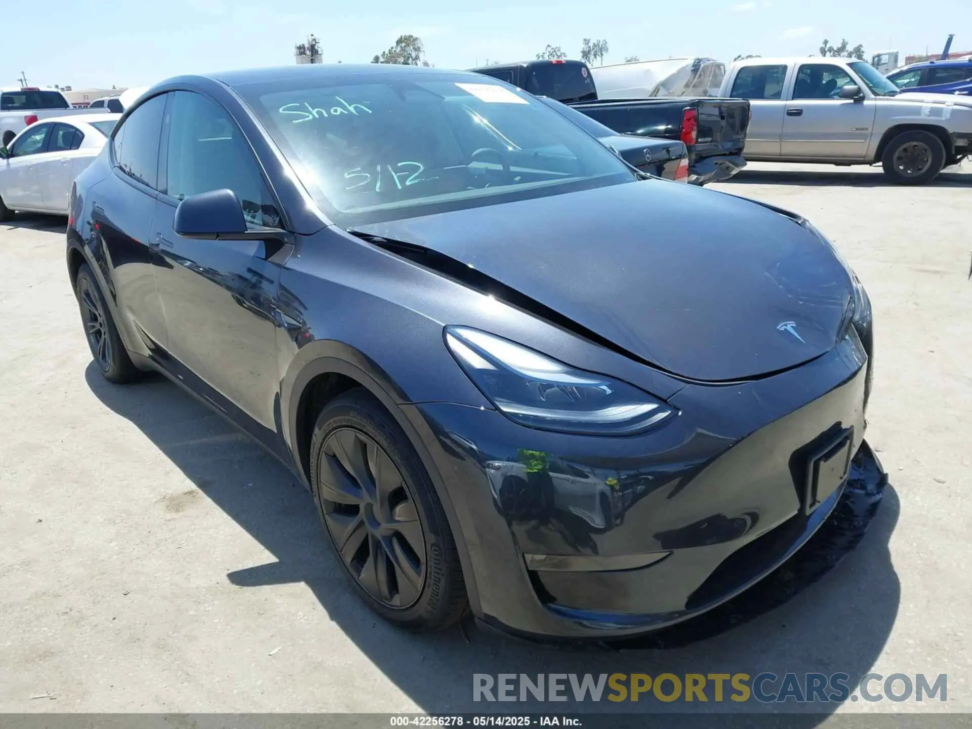 1 fotografías del automóvil dañado 7SAYGDEE2SF300933 TESLA MODEL Y 2025